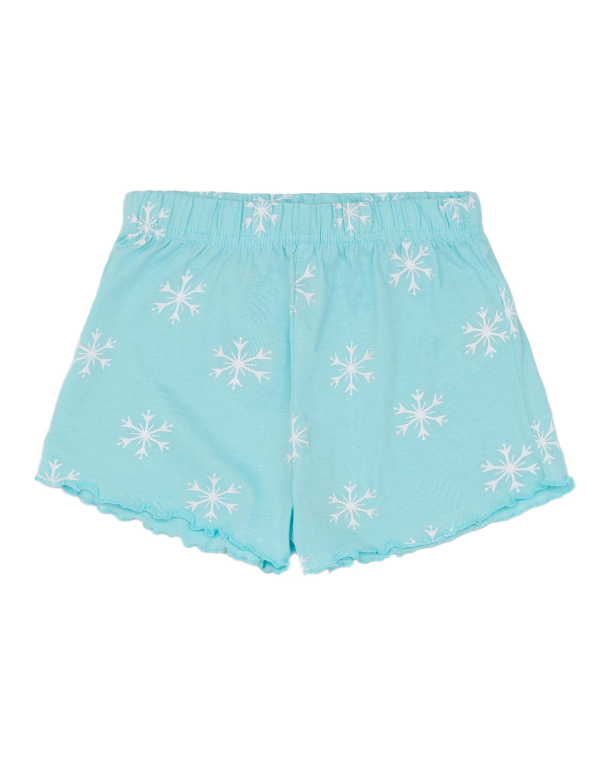 Disney Short Sleeve Short Leg Pyjama Set | Girls Blue AOP | Official Merch