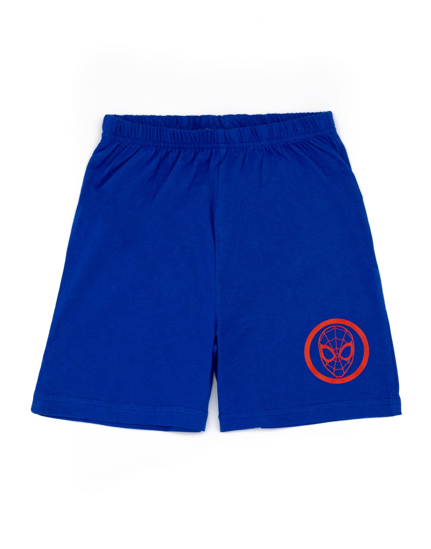 Marvel Short Sleeve Short Leg Pyjama Set | Boys Blue/Red | Official Merch
