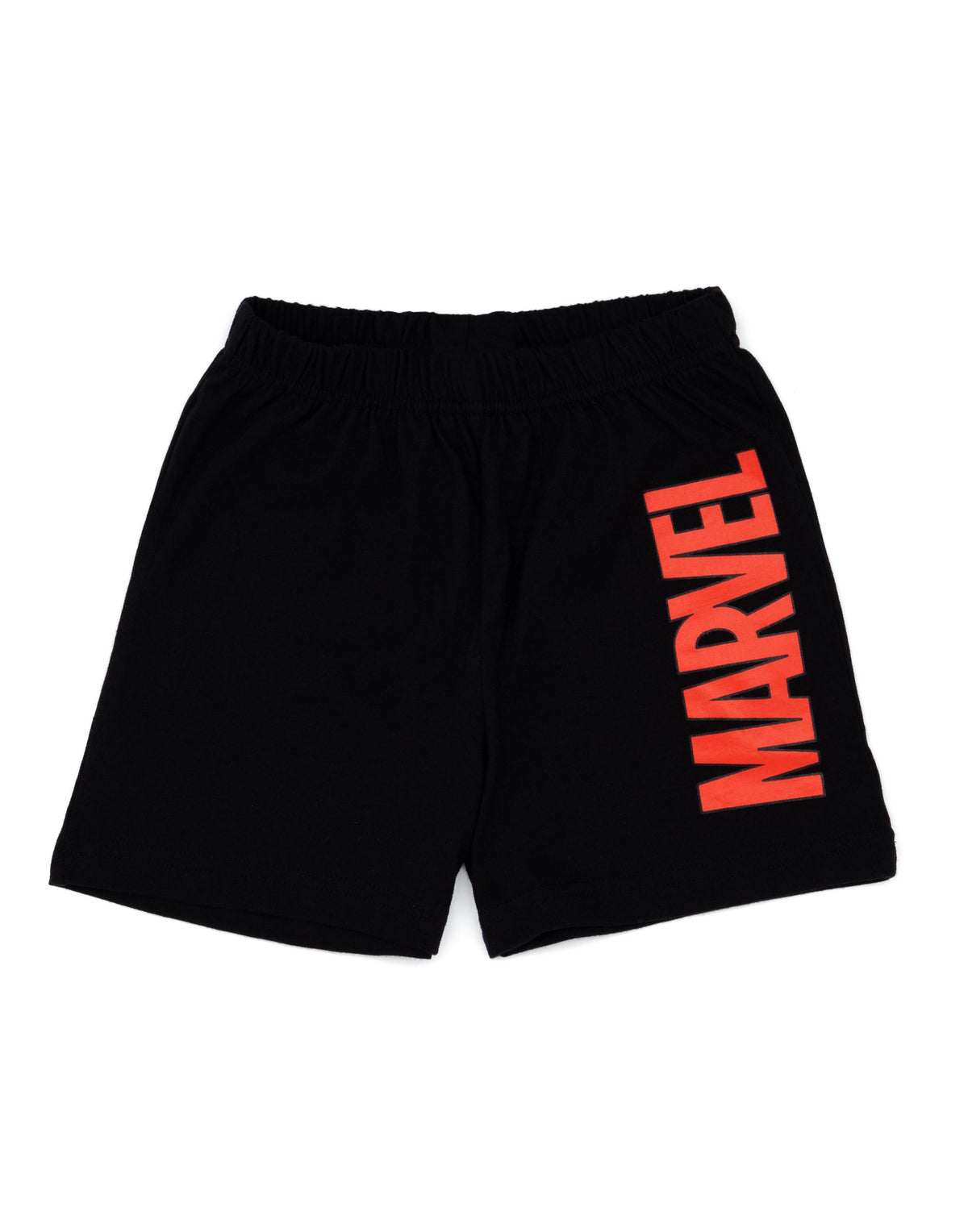 Marvel Short Sleeve Short Leg Pyjama Set | Boys Black/Grey | Official Merch