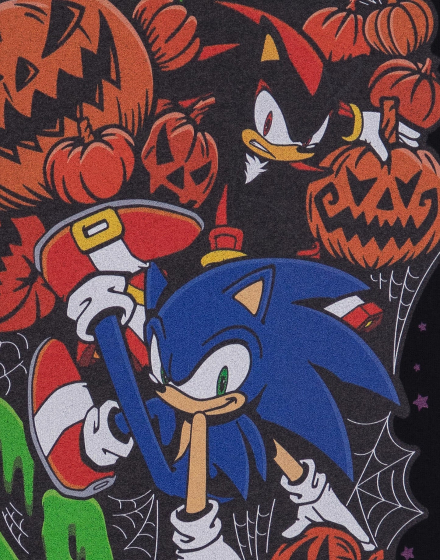 Sonic the Hedgehog Short Sleeved T-Shirt | Boys Black | Official Merch