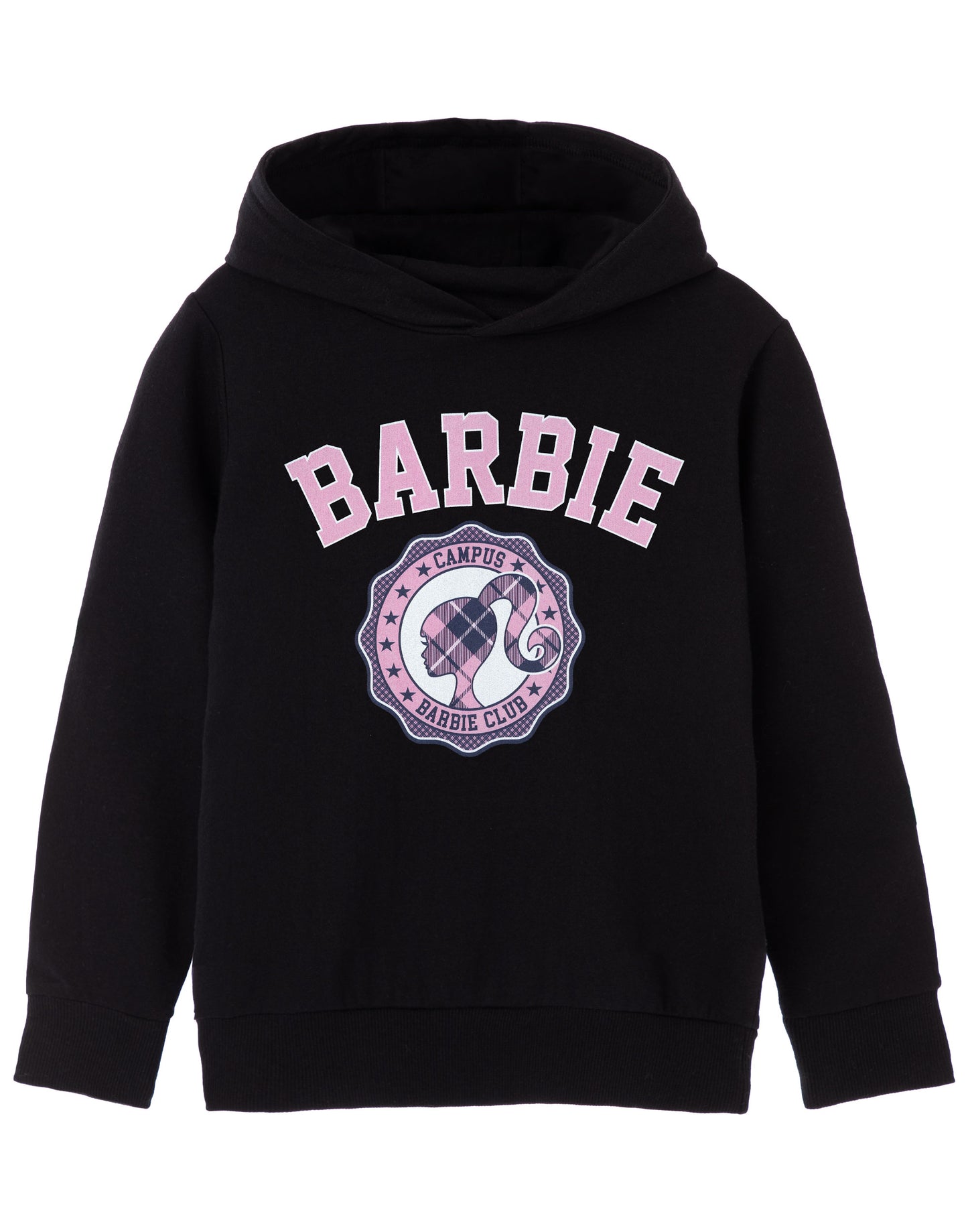Barbie Hoodie | Girls Black | Official Merch