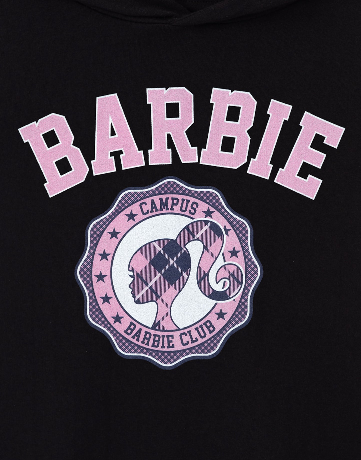 Barbie Hoodie | Girls Black | Official Merch