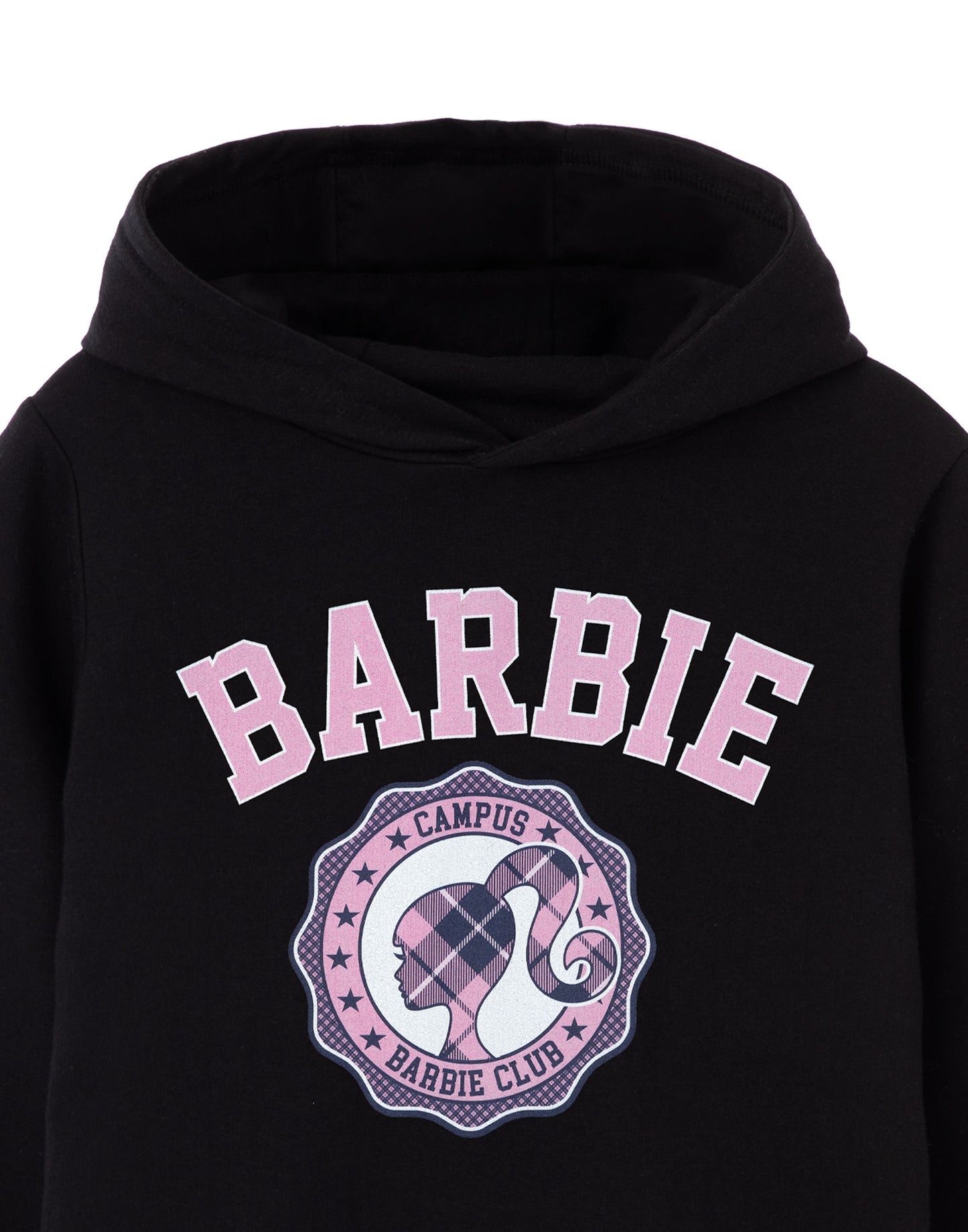 Barbie Hoodie | Girls Black | Official Merch