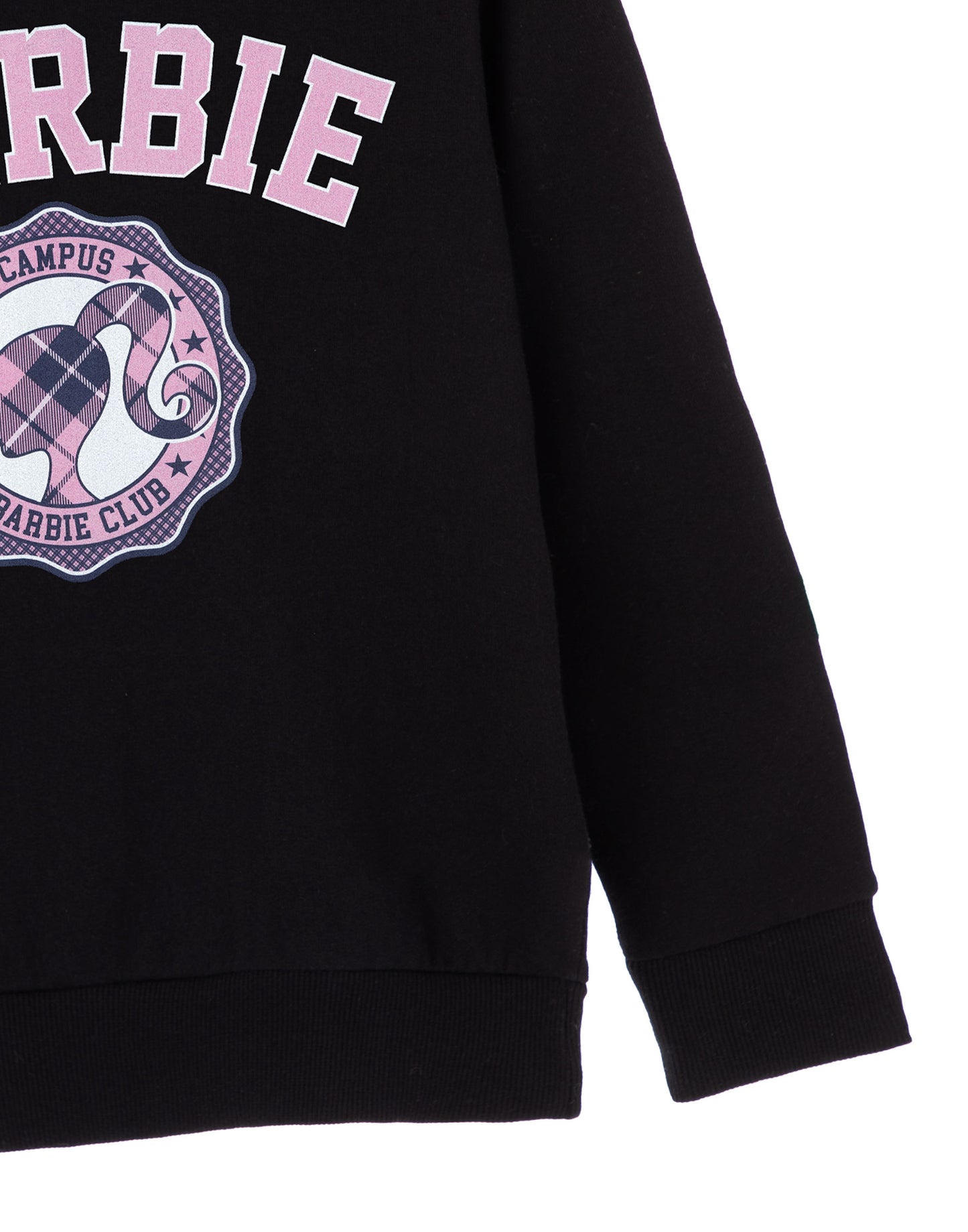 Barbie Hoodie | Girls Black | Official Merch