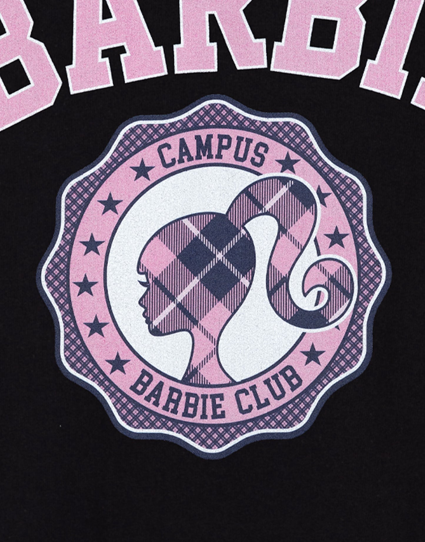 Barbie Hoodie | Girls Black | Official Merch