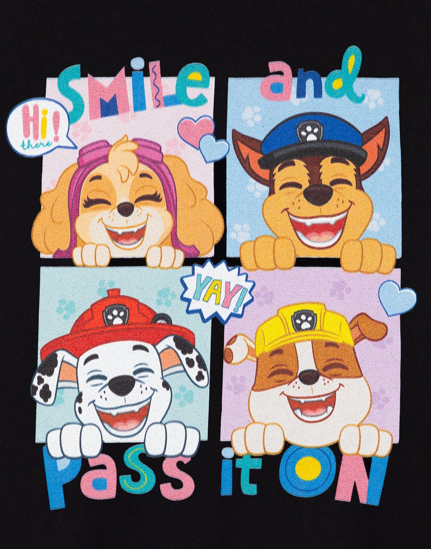 Paw Patrol Hoodie | Girls Black | Official Merch