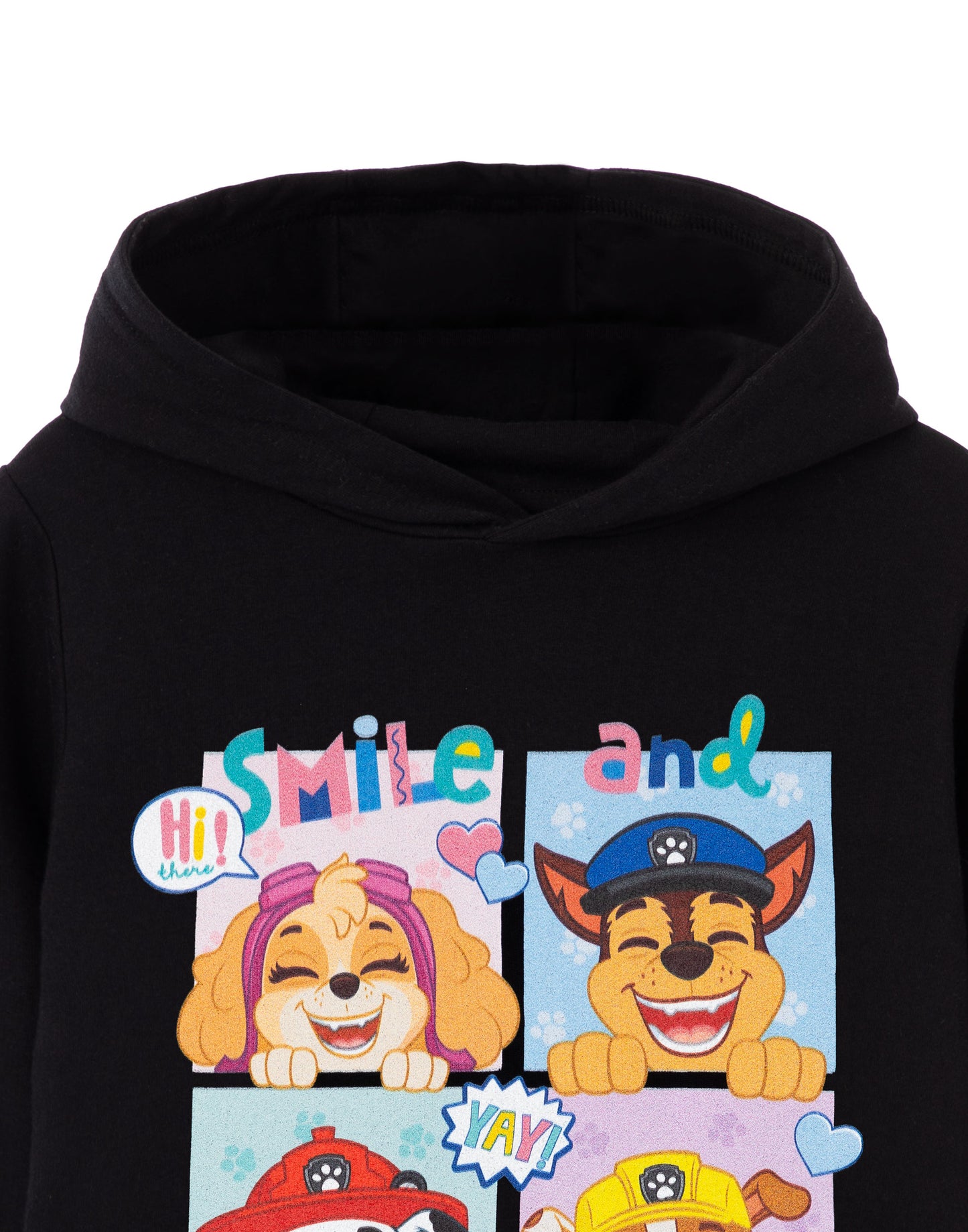 Paw Patrol Hoodie | Girls Black | Official Merch
