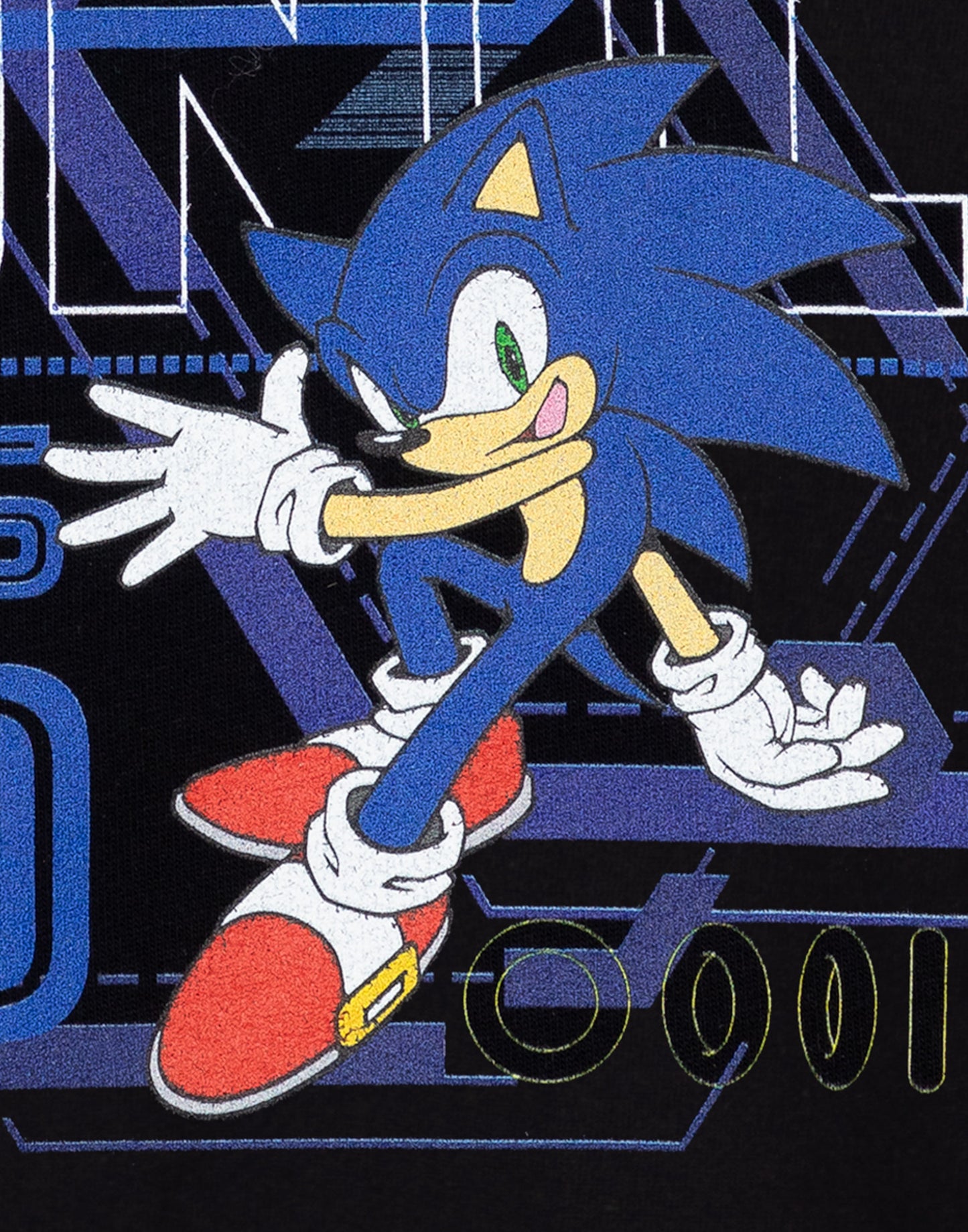 Sonic the Hedgehog Hoodie | Boys Black | Official Merch