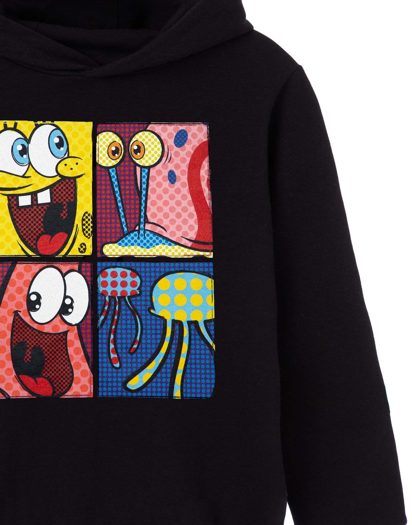 SpongeBob SquarePants Hoodie | Unisex Kids Black | Official Merch