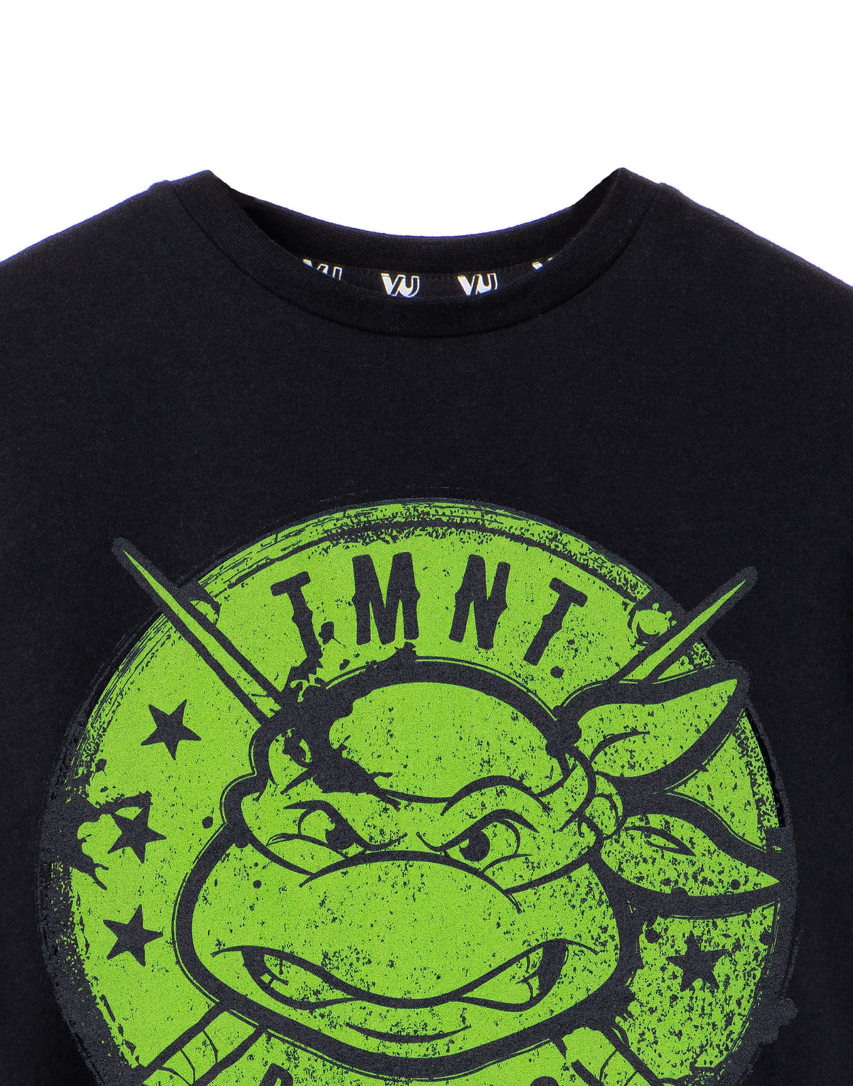 Teenage Mutant Ninja Turtles Short Sleeved T-Shirt | Boys Black | Official Merch
