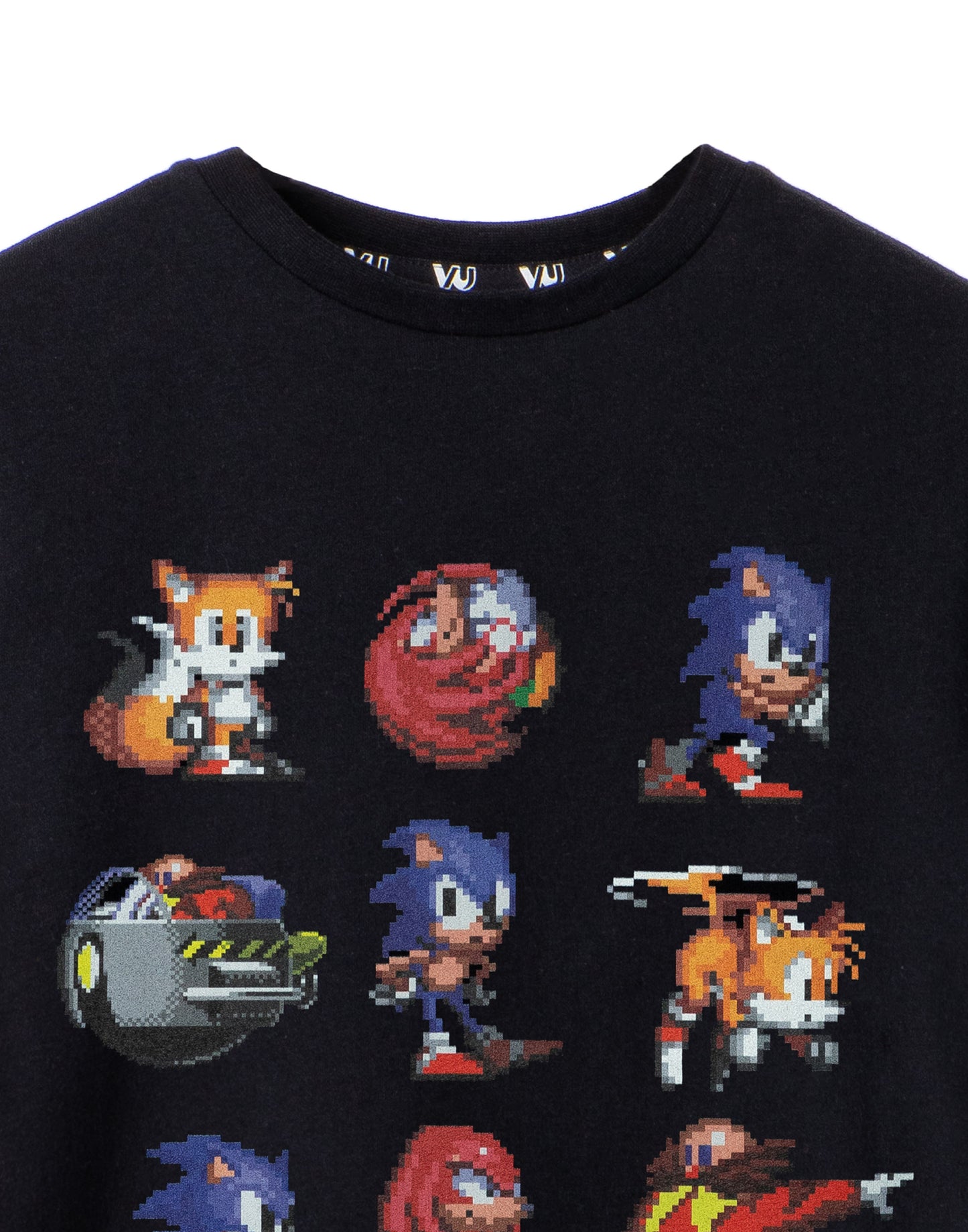 Sonic the Hedgehog Short Sleeved T-Shirt | Boys Black | Official Merch