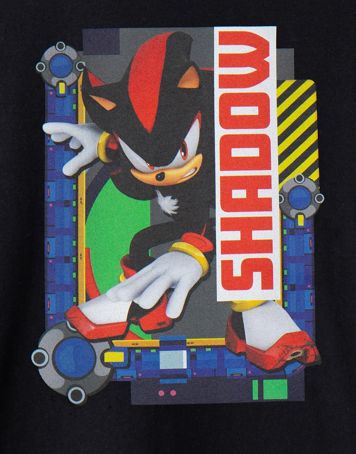 Sonic the Hedgehog Short Sleeved T-Shirt | Boys Black | Official Merch