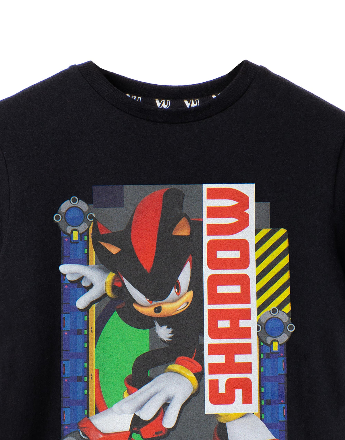 Sonic the Hedgehog Short Sleeved T-Shirt | Boys Black | Official Merch