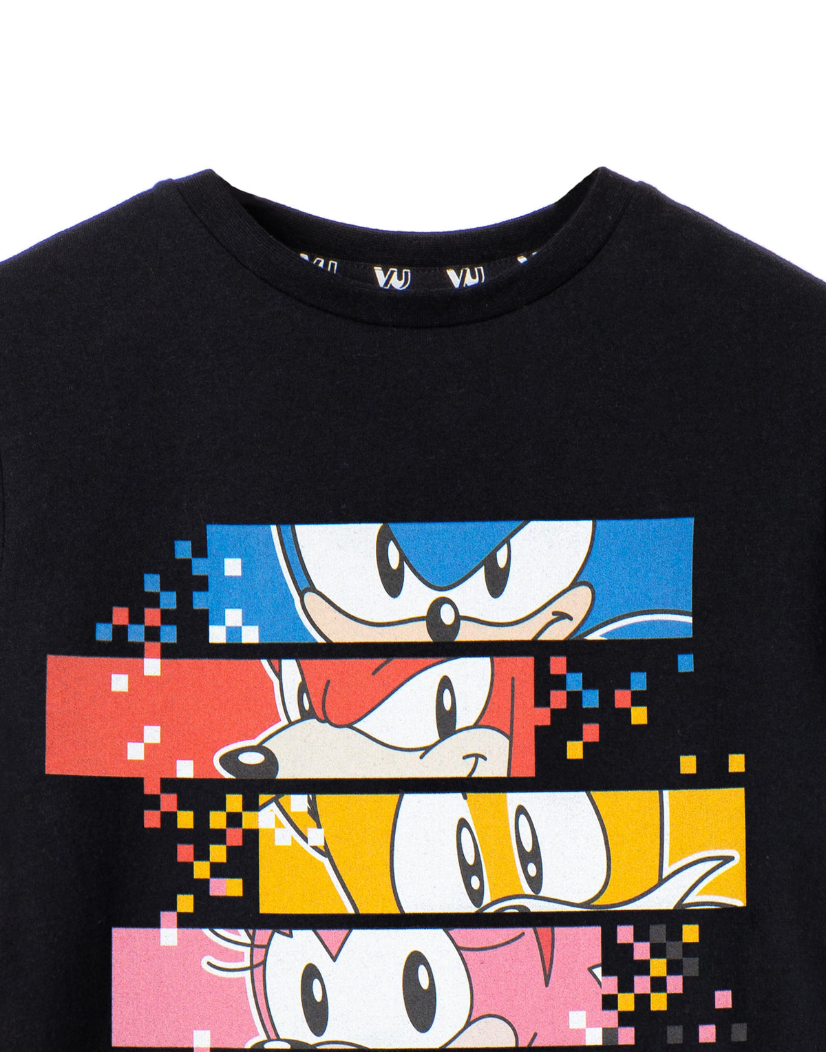 Sonic the Hedgehog Short Sleeved T-Shirt | Boys Black | Official Merch