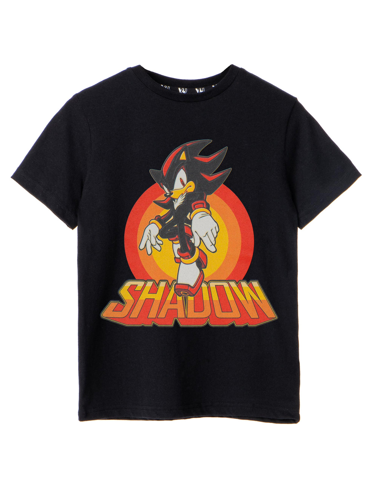 Sonic the Hedgehog Short Sleeved T-Shirt | Boys Black | Official Merch