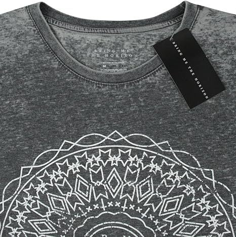 Bring Me The Horizon Short Sleeved T-Shirt | Mens Charcoal | Official Merch