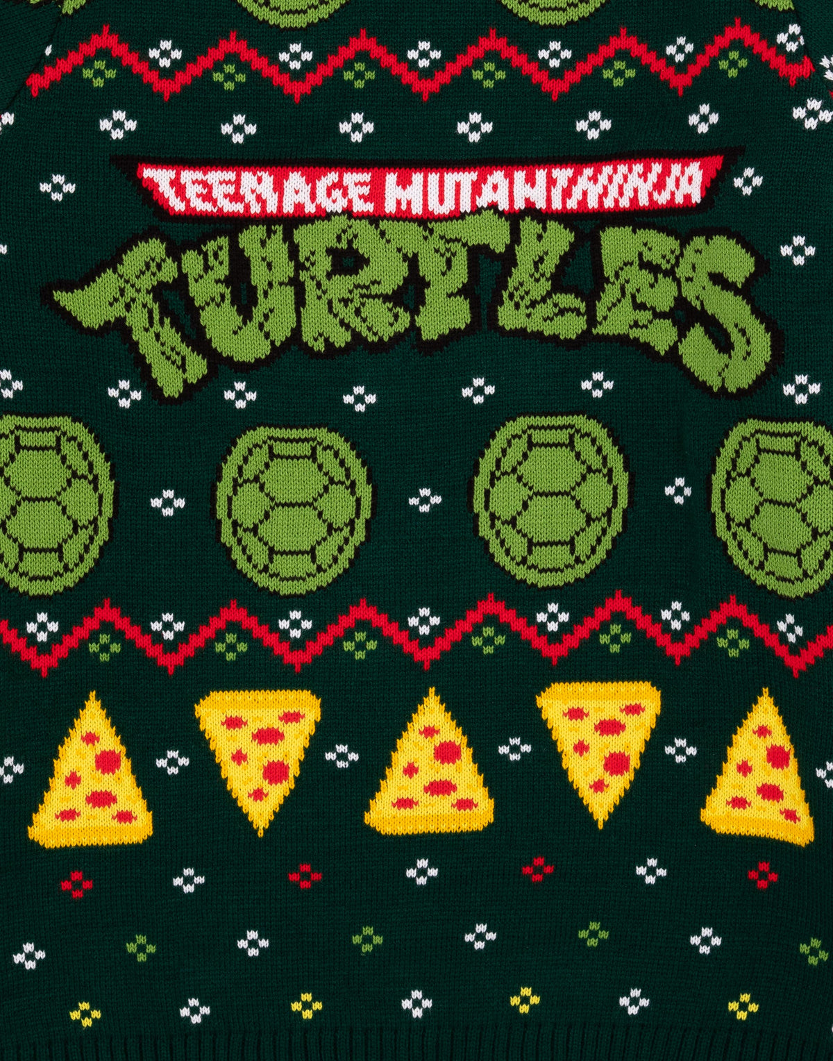 Teenage Mutant Ninja Turtles Christmas Jumper | Mens Green | Official Merch