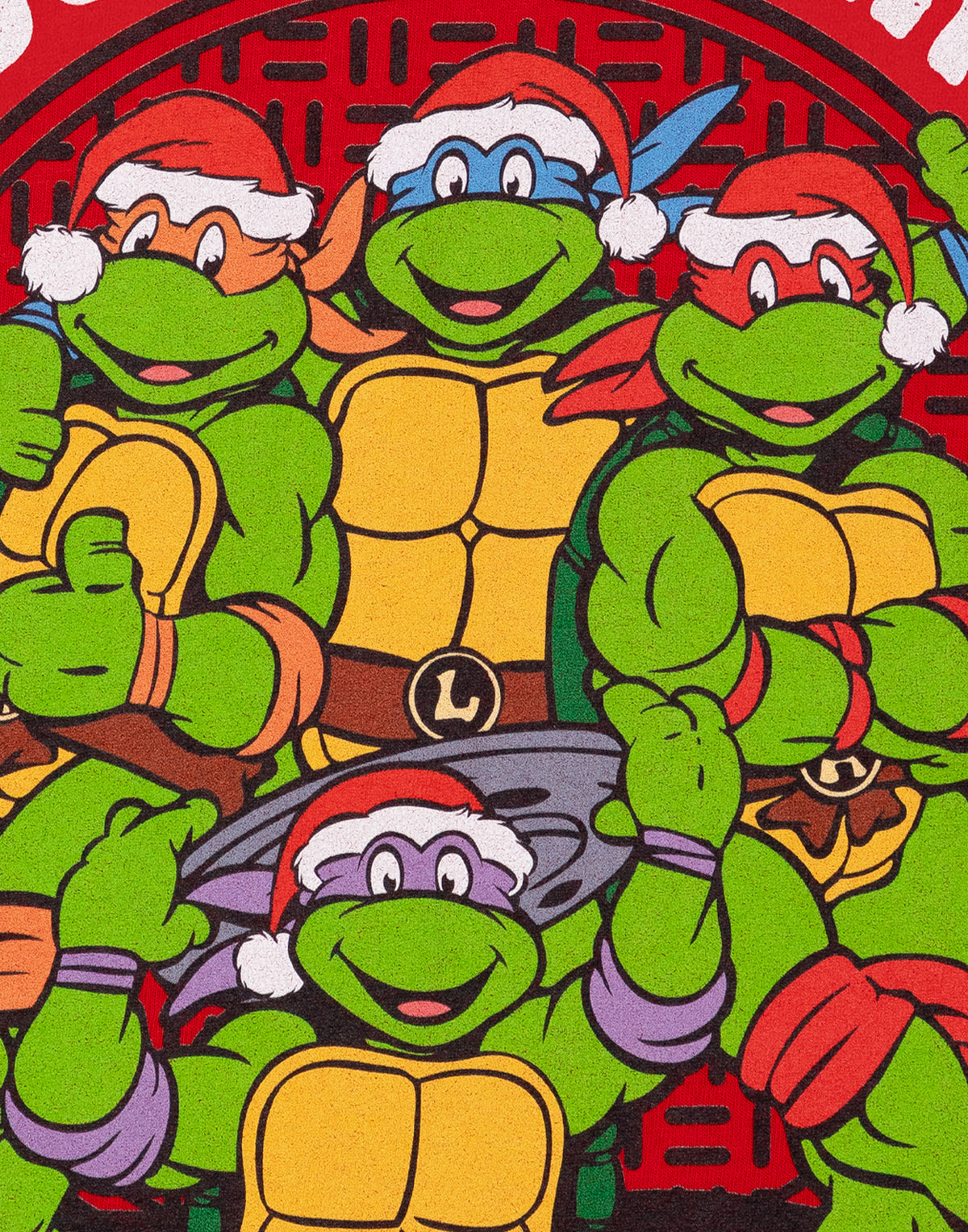 Teenage Mutant Ninja Turtles Short Sleeved T-Shirt | Mens Red | Official Merch