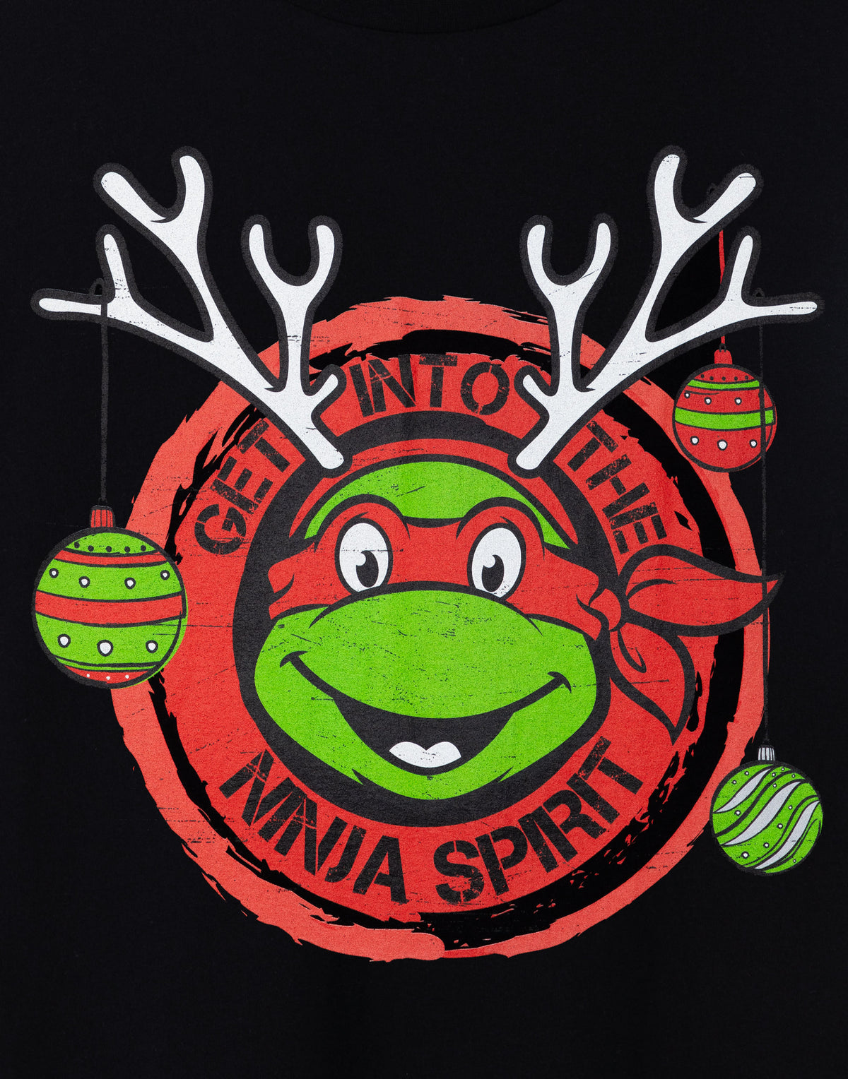 Teenage Mutant Ninja Turtles Short Sleeved T-Shirt | Mens Black | Official Merch