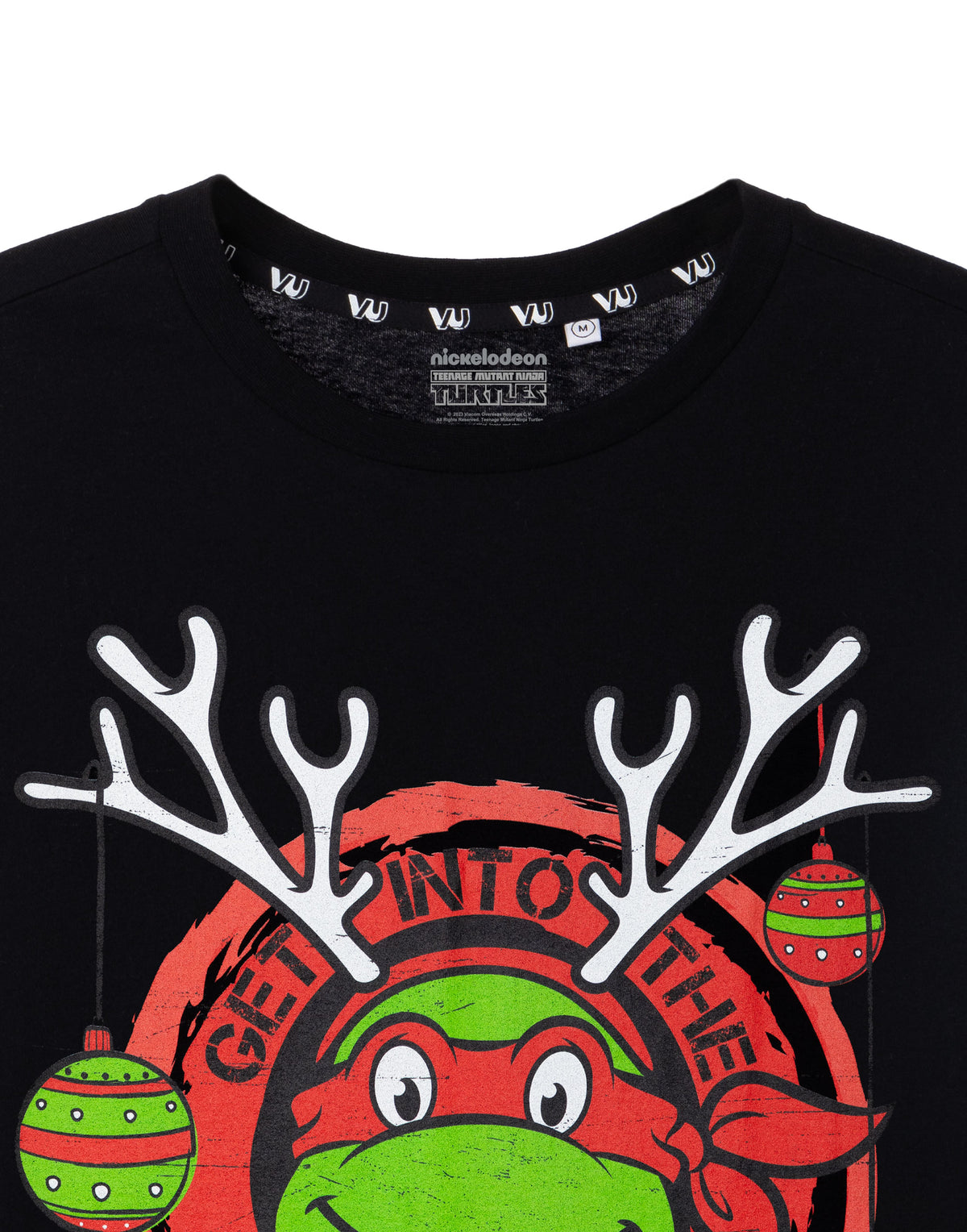 Teenage Mutant Ninja Turtles Short Sleeved T-Shirt | Mens Black | Official Merch