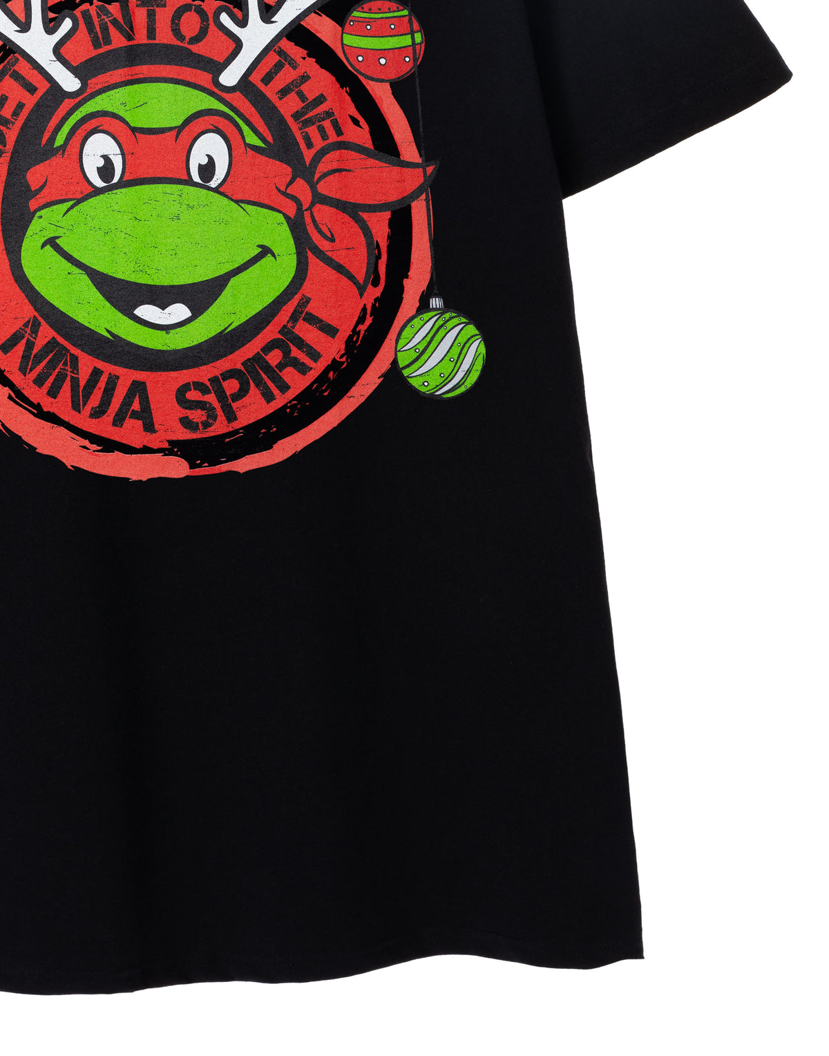 Teenage Mutant Ninja Turtles Short Sleeved T-Shirt | Mens Black | Official Merch