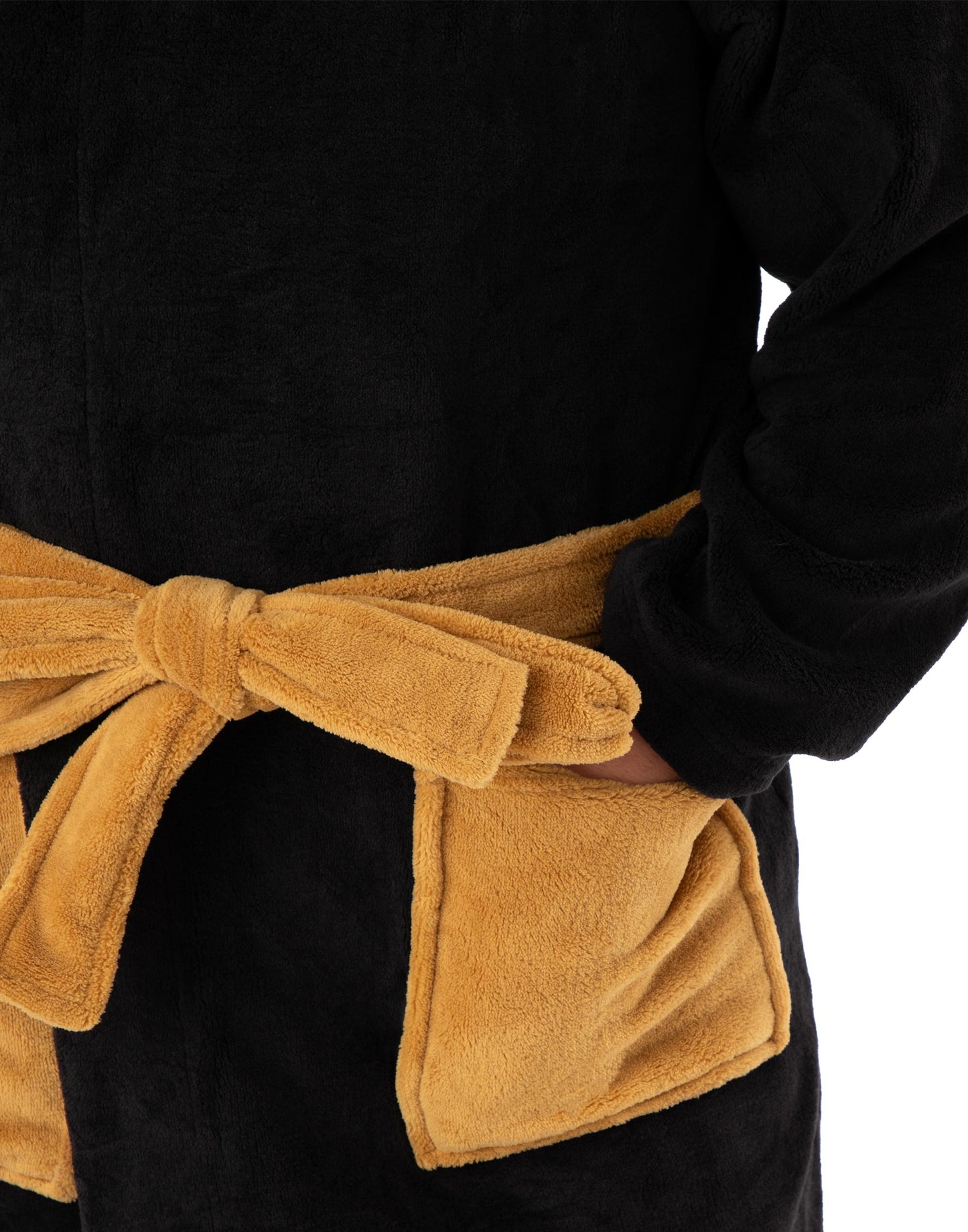 The Godfather Hooded Bathrobe | Mens Black | Official Merch