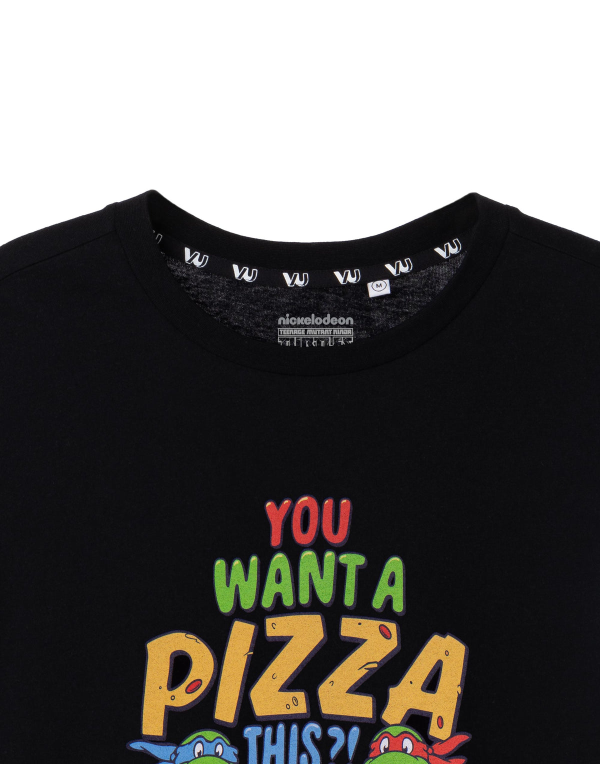 Teenage Mutant Ninja Turtles Short Sleeved T-Shirt | Mens Black | Official Merch