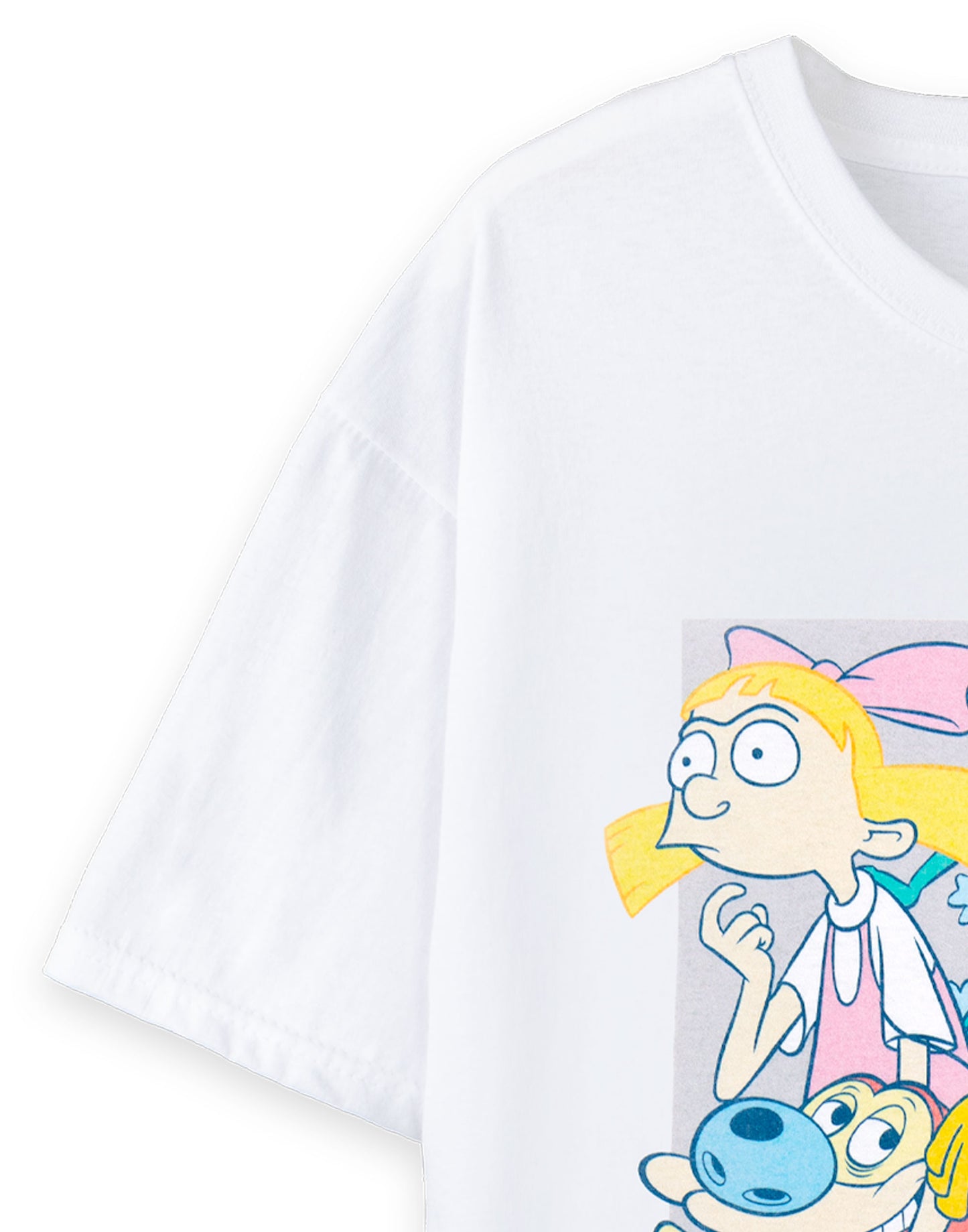 Nickelodeon Short Sleeved T-Shirt | Unisex White | Official Merch