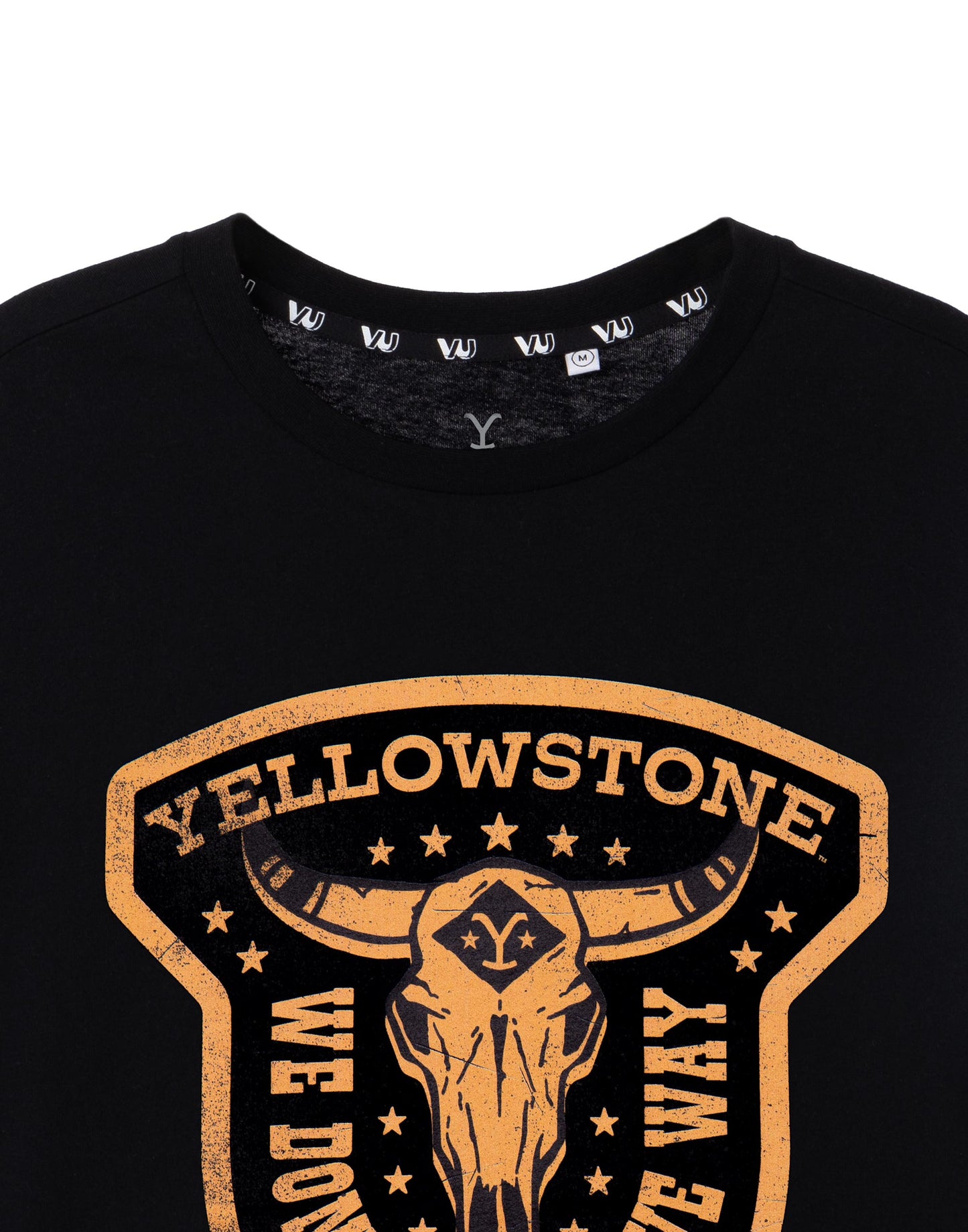 Yellowstone Short Sleeved T-Shirt | Mens Black | Official Merch