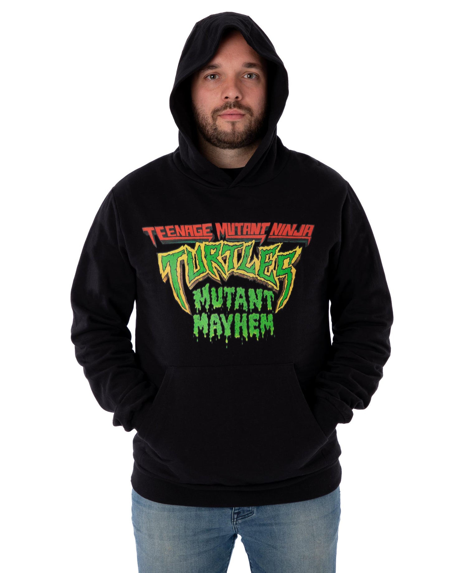Teenage Mutant Ninja Turtles Hoodie | Mens Black | Official Merch