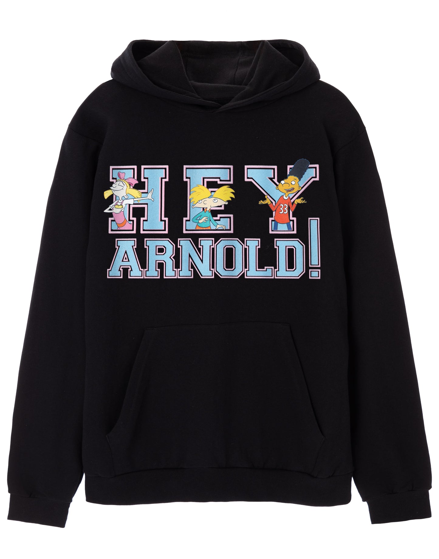Hey Arnold Hoodie | Unisex Black | Official Merch