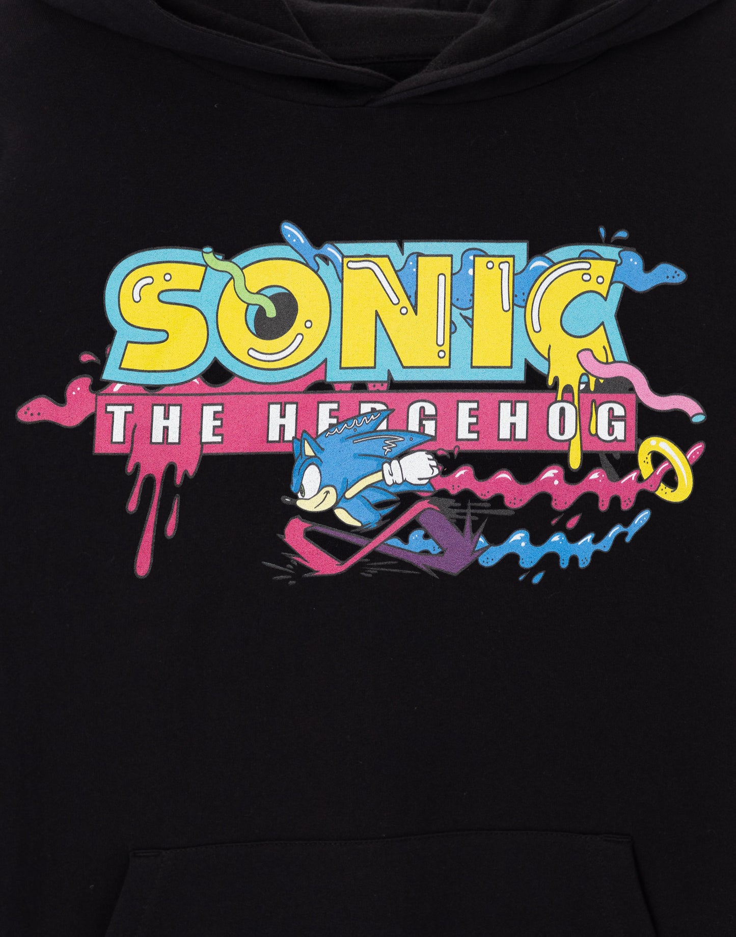 Sonic the Hedgehog Hoodie | Mens Black | Official Merch