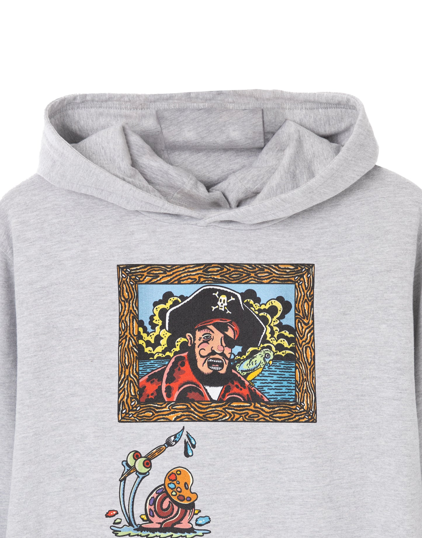 SpongeBob SquarePants Hoodie | Mens Grey Marl | Official Merch
