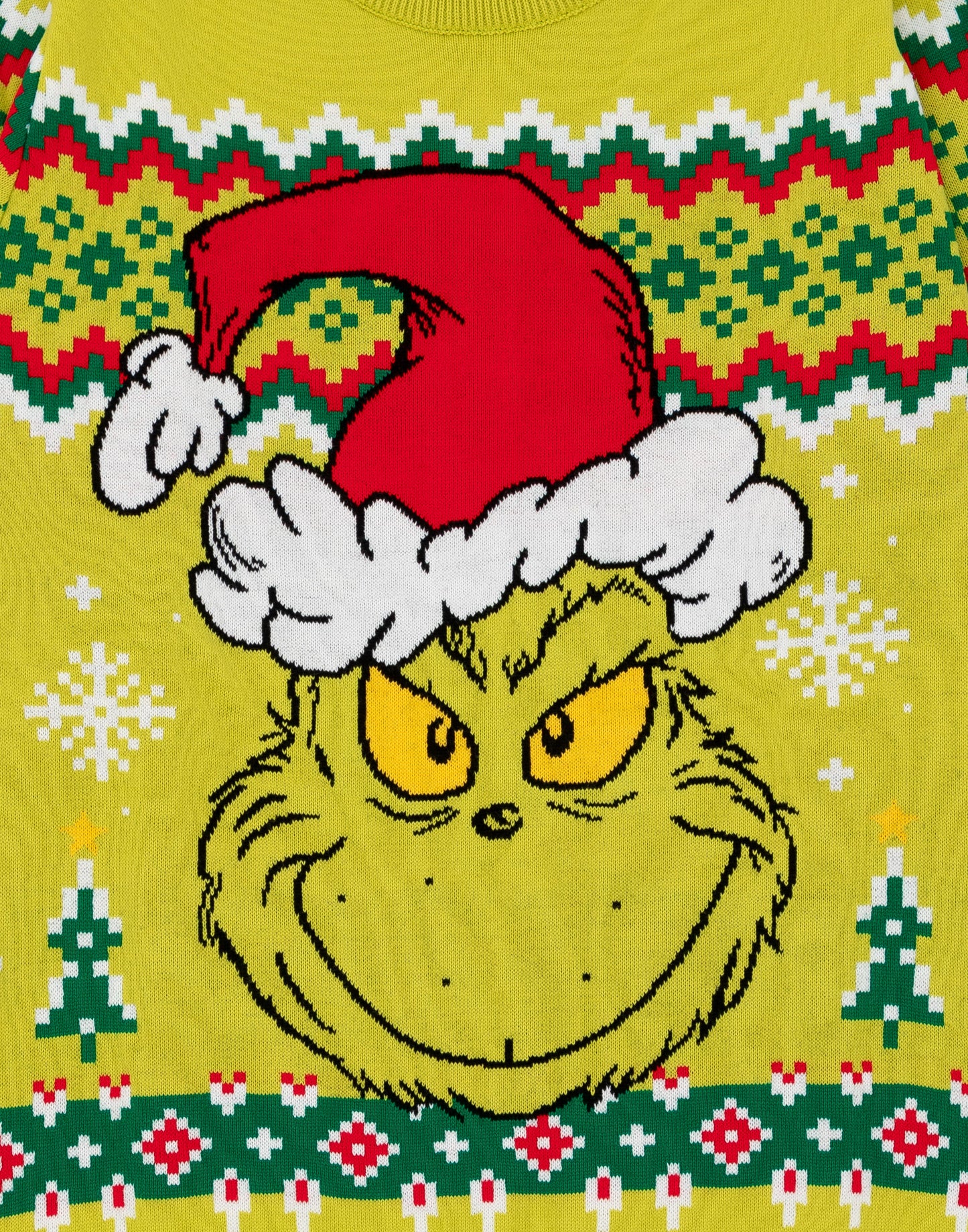 The Grinch Christmas Jumper | Unisex Green | Official Merch