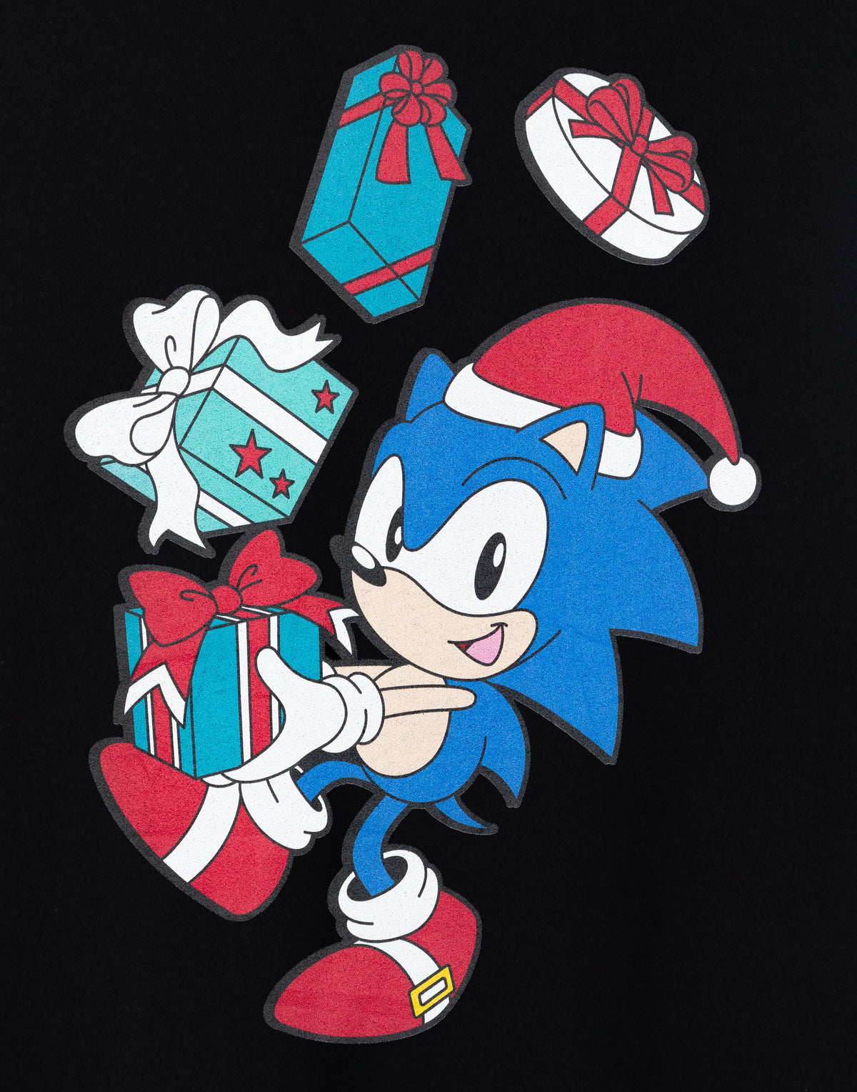 Sonic the Hedgehog Short Sleeved T-Shirt | Mens Black | Official Merch
