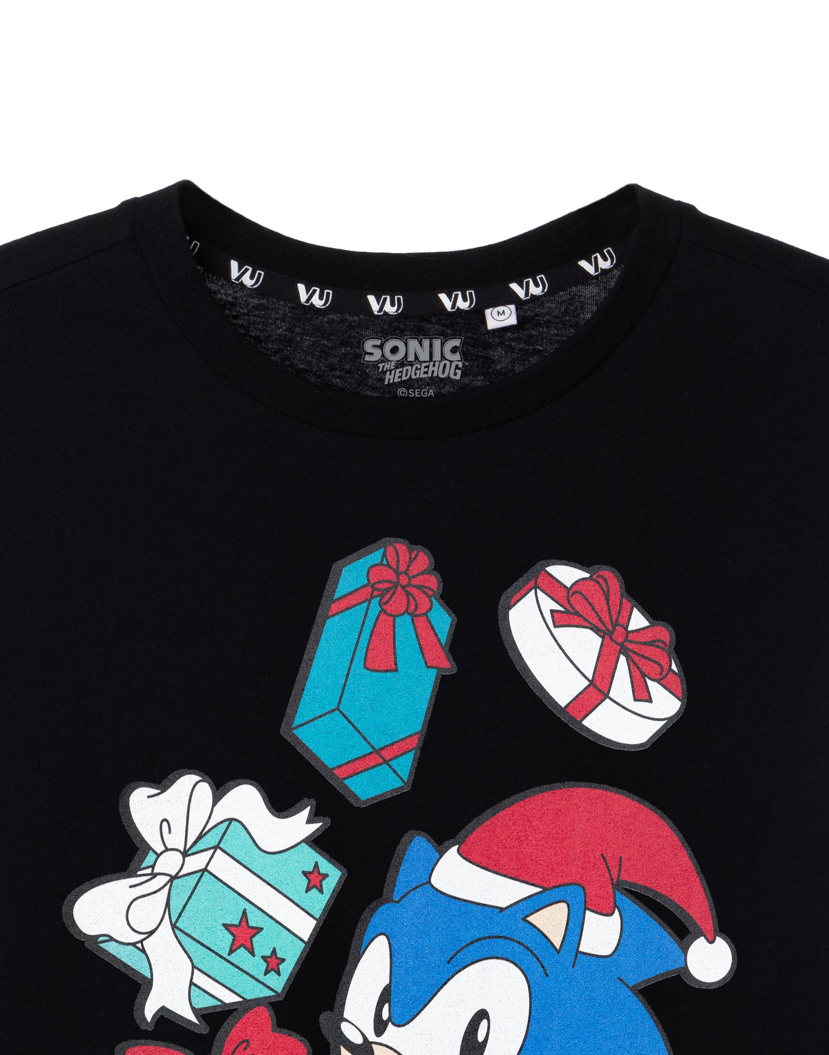 Sonic the Hedgehog Short Sleeved T-Shirt | Mens Black | Official Merch