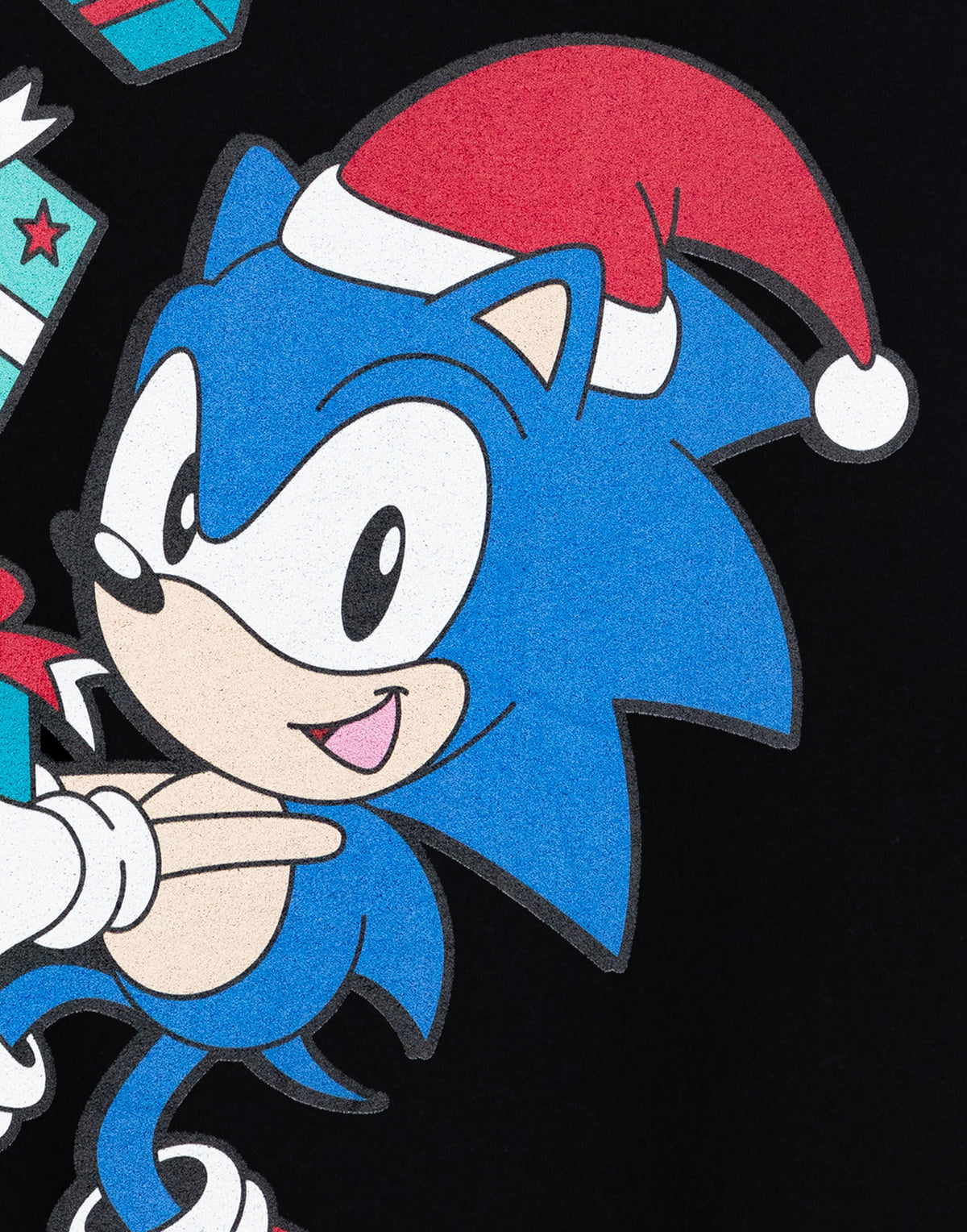 Sonic the Hedgehog Short Sleeved T-Shirt | Mens Black | Official Merch