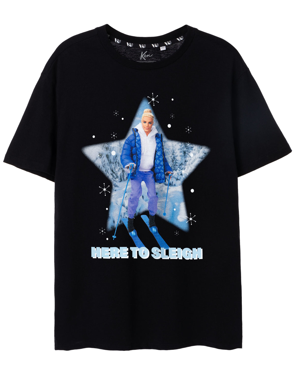 Barbie Short Sleeved T-Shirt | Mens Black | Official Merch