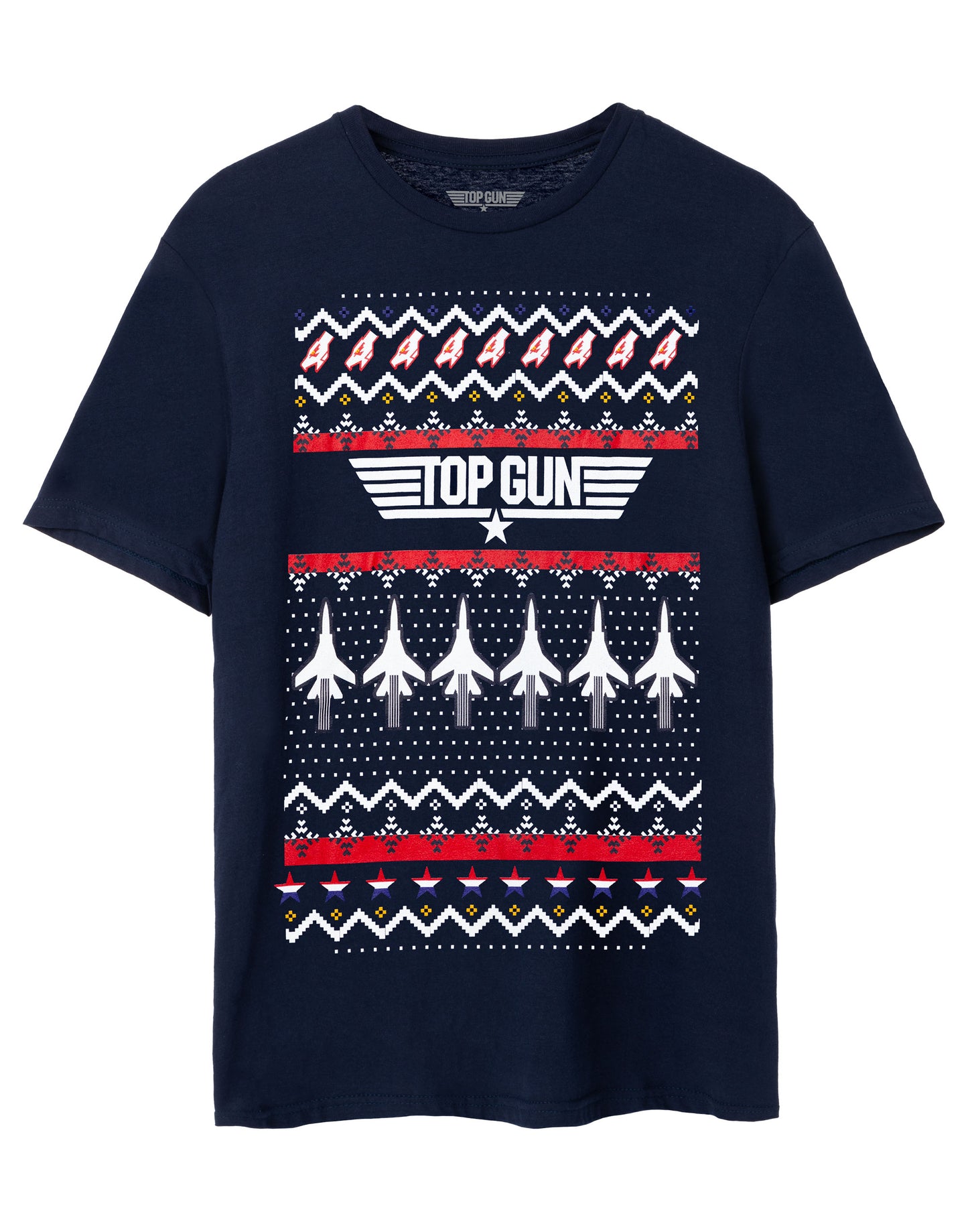 Top Gun Short Sleeved T-Shirt | Mens Navy | Official Merch