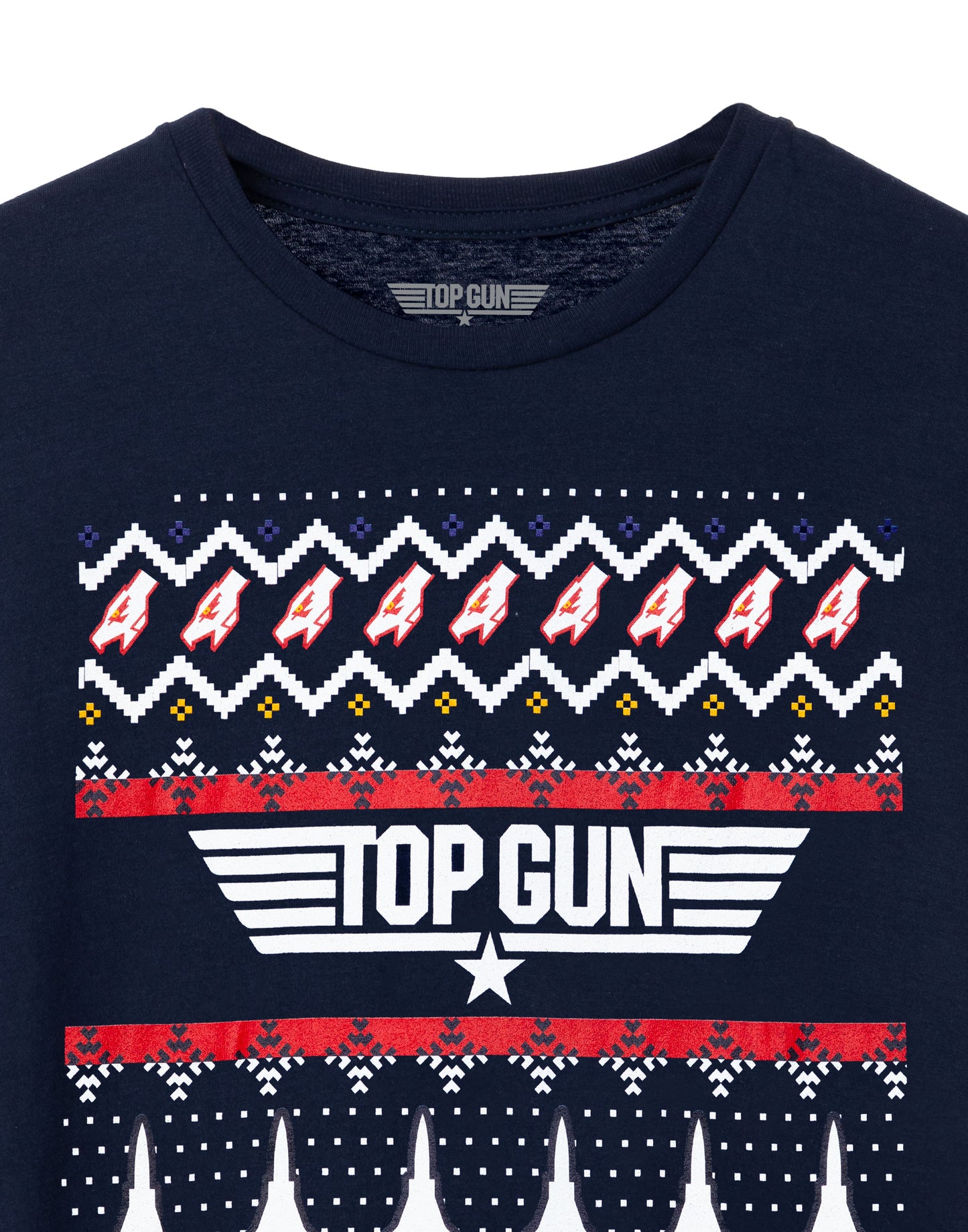 Top Gun Short Sleeved T-Shirt | Mens Navy | Official Merch