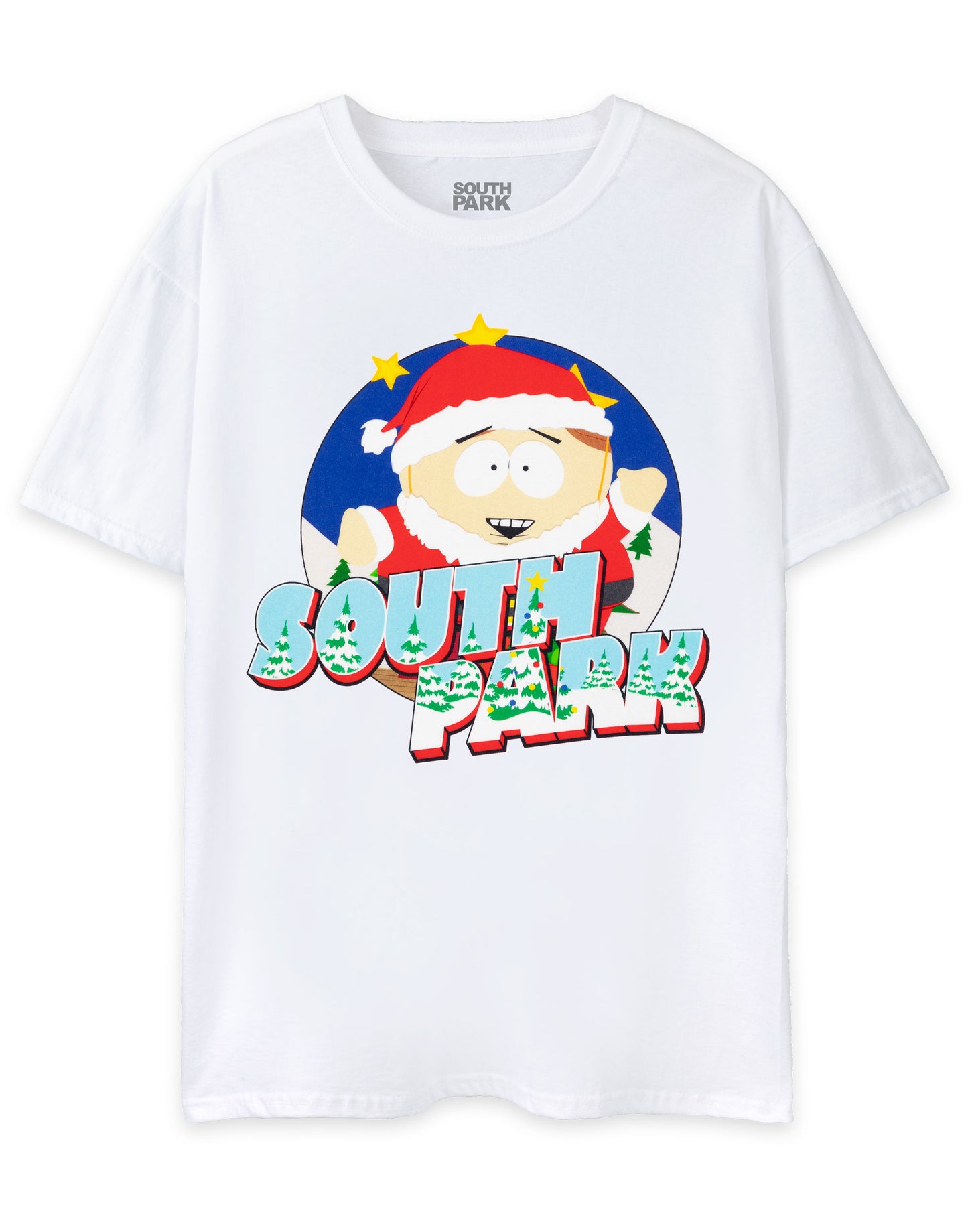 South Park Short Sleeved T-Shirt | Mens White | Official Merch