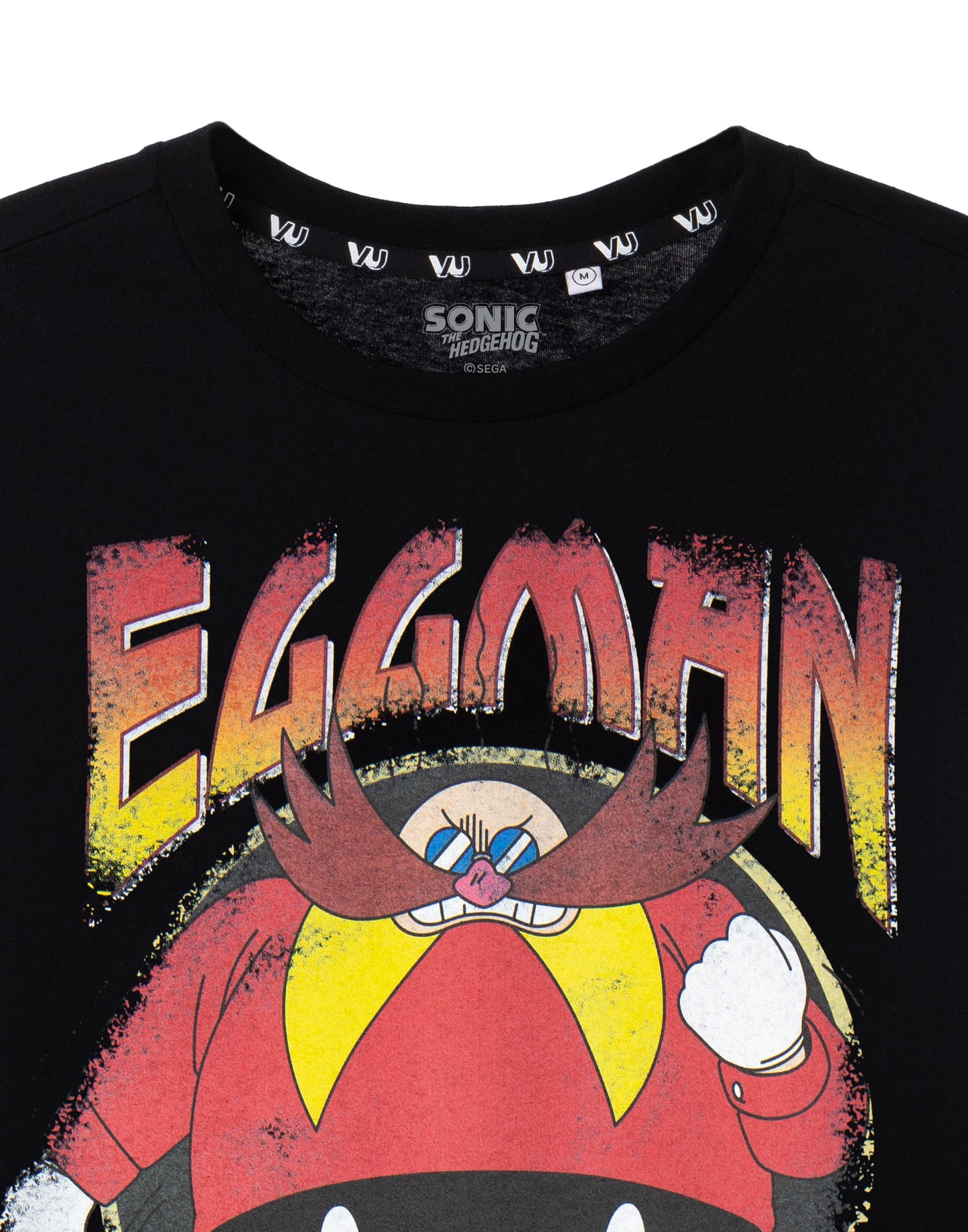 Sonic the Hedgehog Short Sleeved T-Shirt | Mens Black | Official Merch