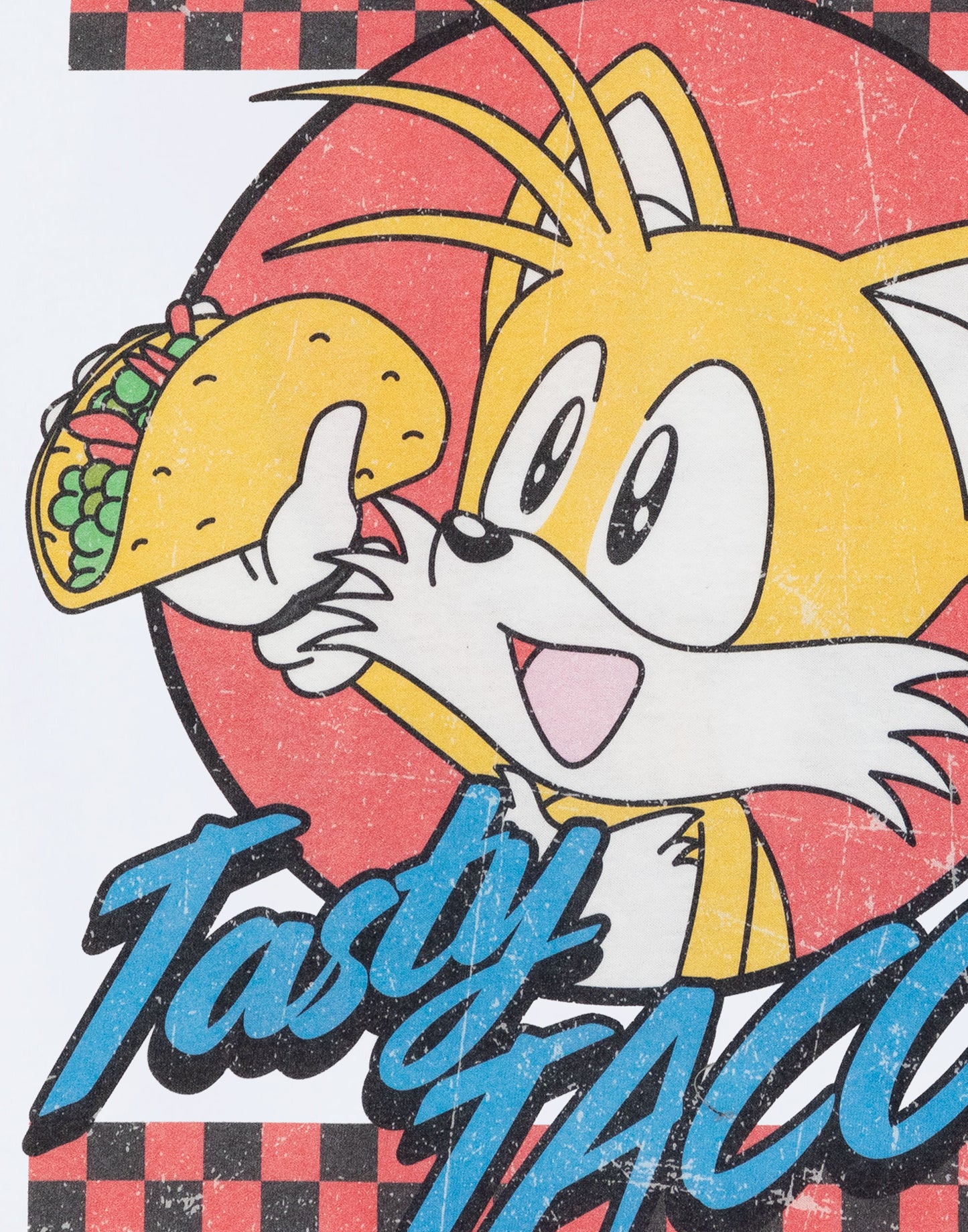 Sonic the Hedgehog Short Sleeved T-Shirt | Unisex White | Official Merch