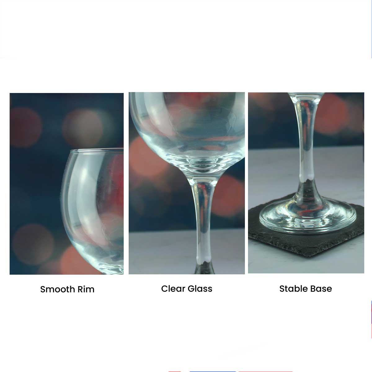 Happy Valentine's Day Classic Design - Engraved Novelty Gin Balloon Cocktail Glass Image 4