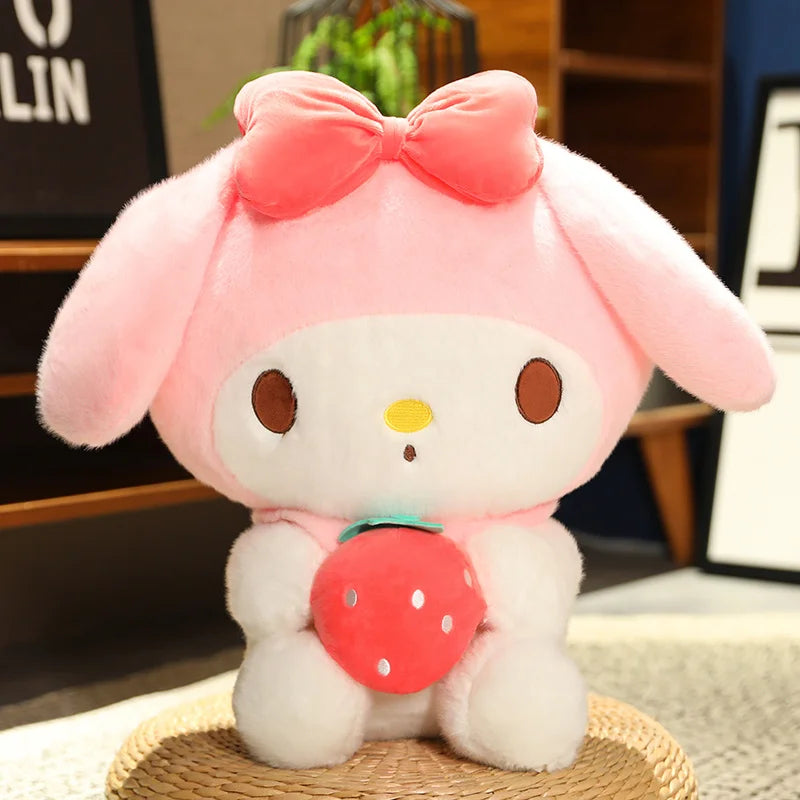 5/10 Pcs Creative Funny Doll Carrot Strawberry Rabbit Plush Toy Bunny Bouquet Toys Girls Valentine's Day Gift