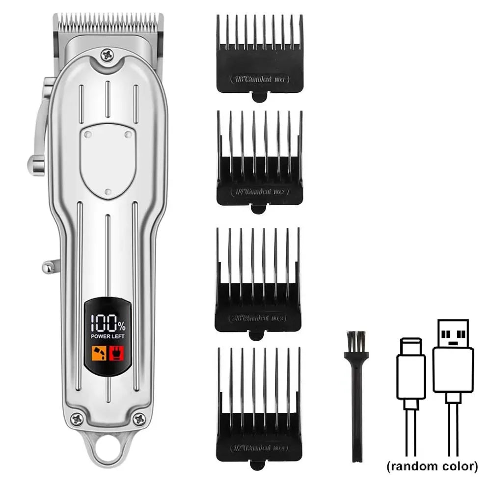 3 in 1 Professional Hair Clippers Electric Razor Shavers for Men USB Rechargeable Clippers and Trimmers Beard Trimmer Barber Kit