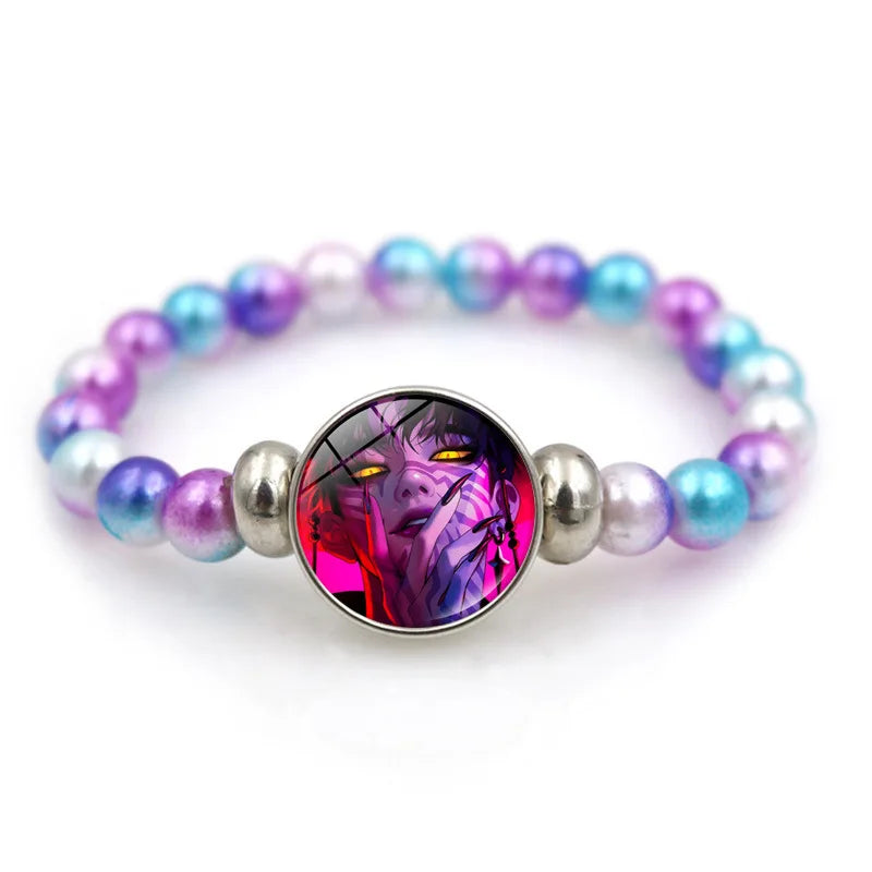 2025 HOT! Kpop Demon Hunters Necklace Bracelet Set Girl Kawaii Anime Chain Bracelet Children Cosplay Jewelry Accessories Pendant