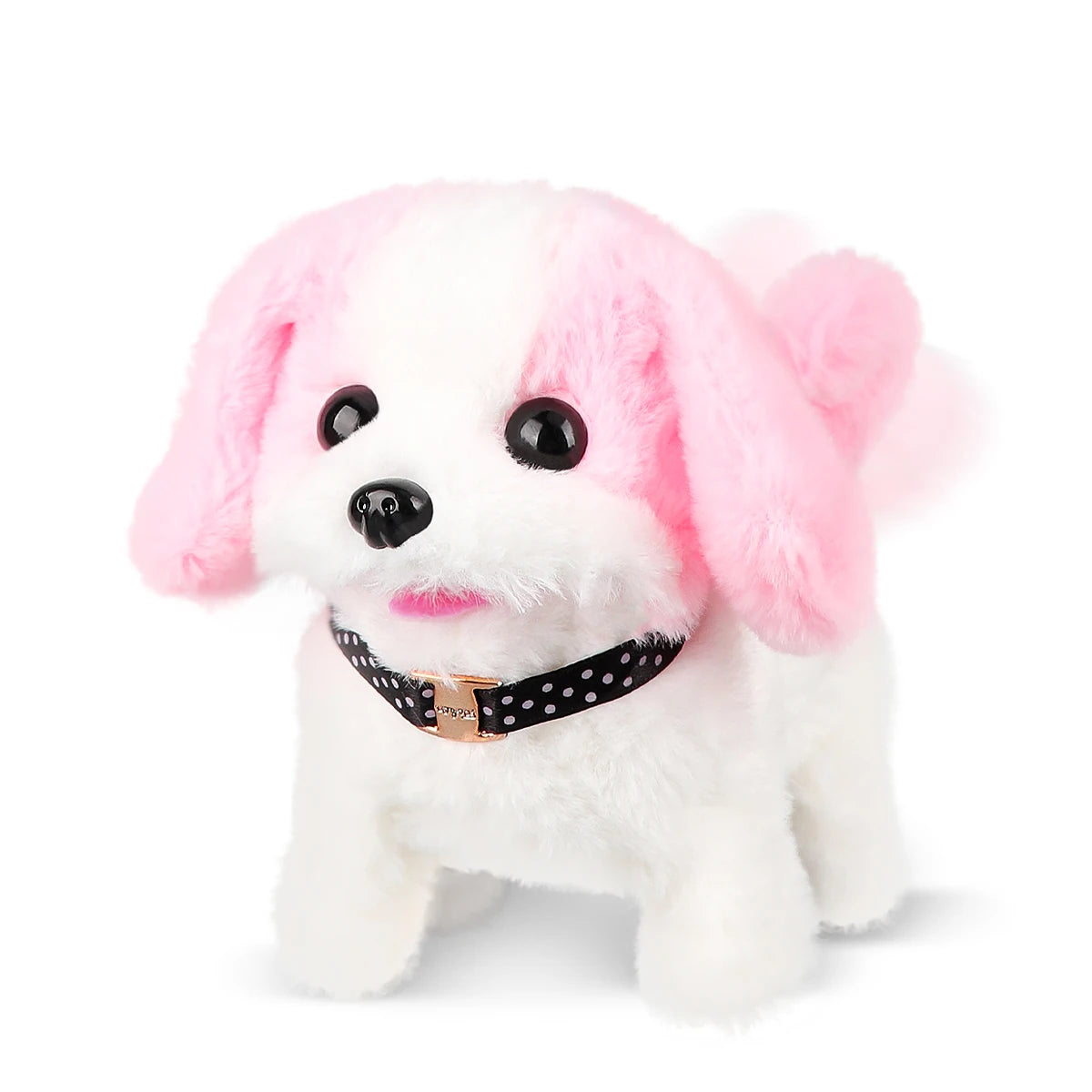 1Pc Electric Plush Simulation Dog Teddy Puppy Walking Sound Nodding Electronic Pet Toy For Christmas Gift New Year Gift
