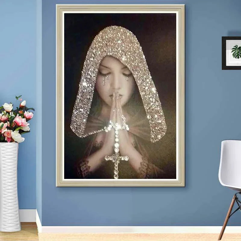5D Diamond Paintings Religious Beauties Full Diamond Art Embroidery Living Room Office Home Decor Diy Diamond Cross Stitch Kits
