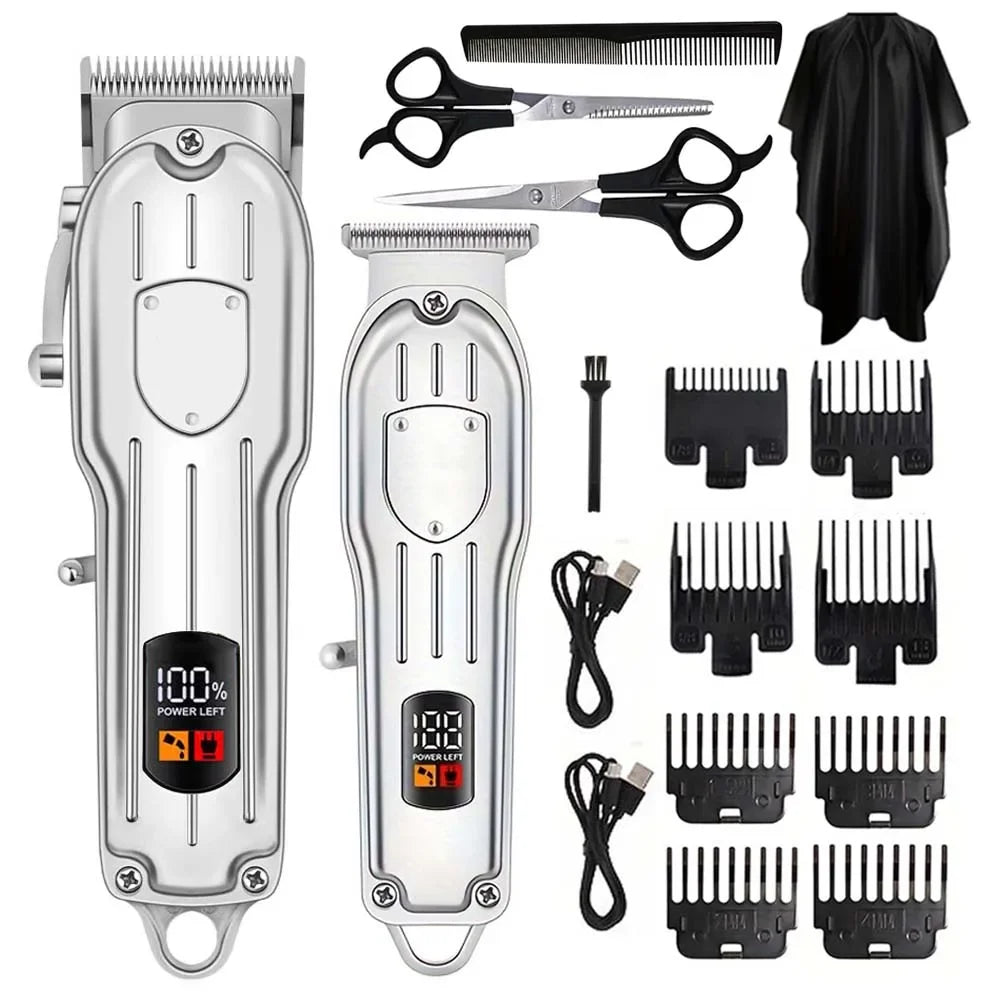 3 in 1 Professional Hair Clippers Electric Razor Shavers for Men USB Rechargeable Clippers and Trimmers Beard Trimmer Barber Kit